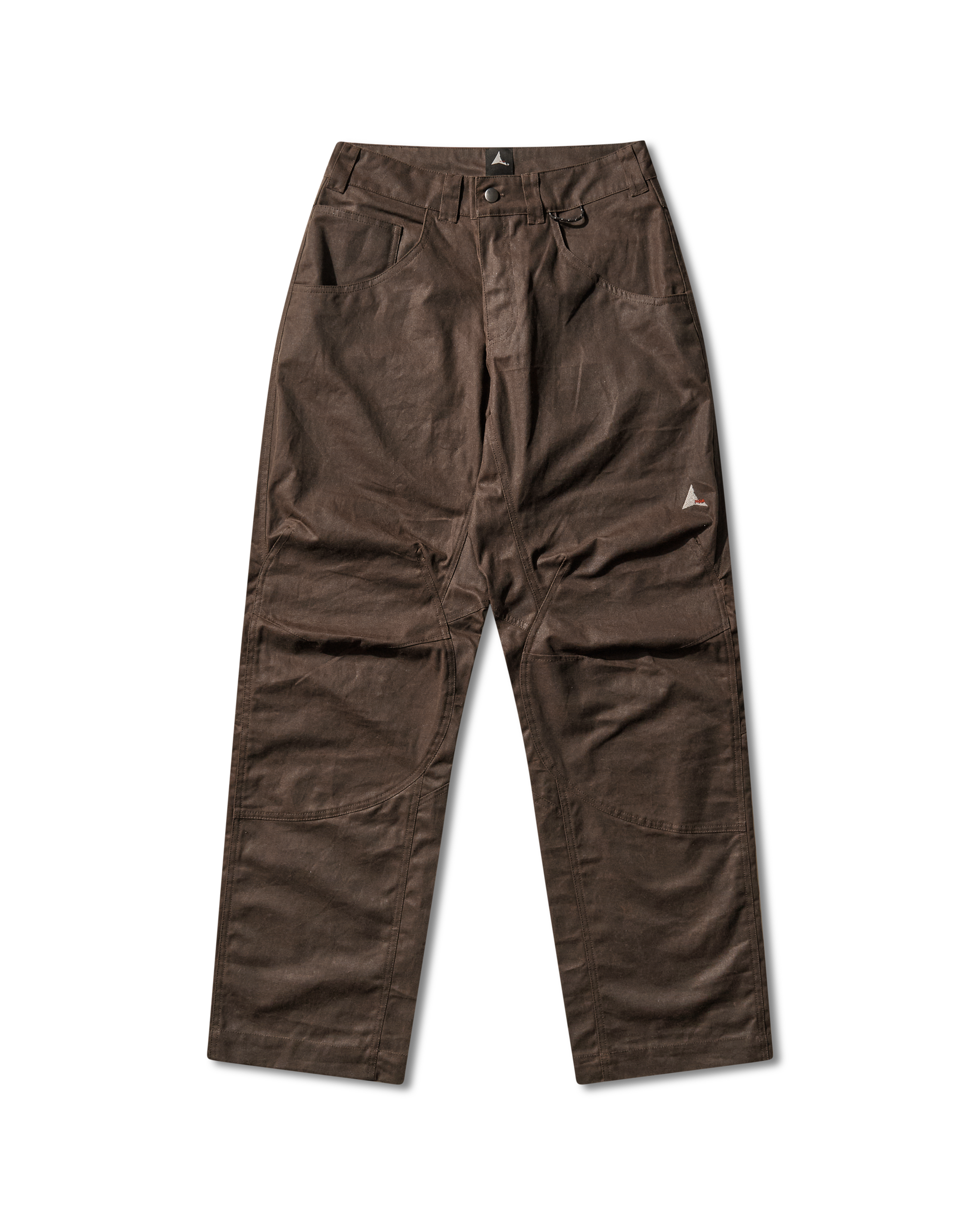 ROA Crimp Shaped Waxed Cotton Pants J345775-XS-Brown 9