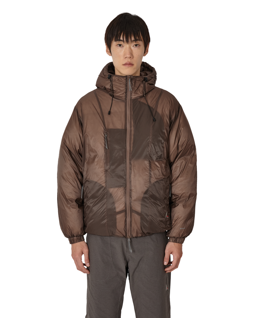 ROA Smooth 800 Fill Power Down Jacket J345769-S-Brown front