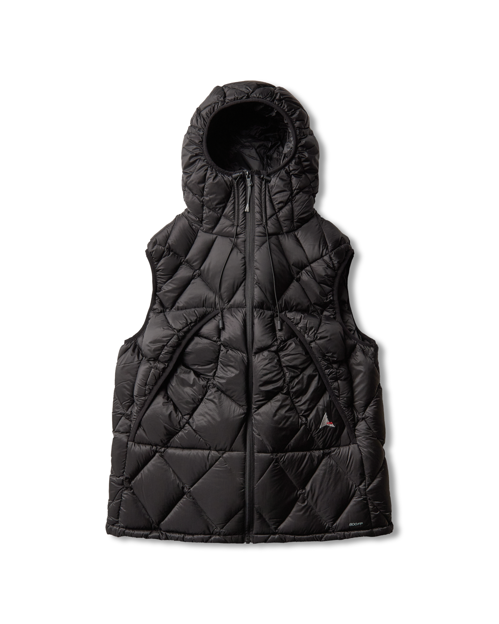 ROA Nuna 800 Fill Power Hooded Down Vest J345771-M-Black 9