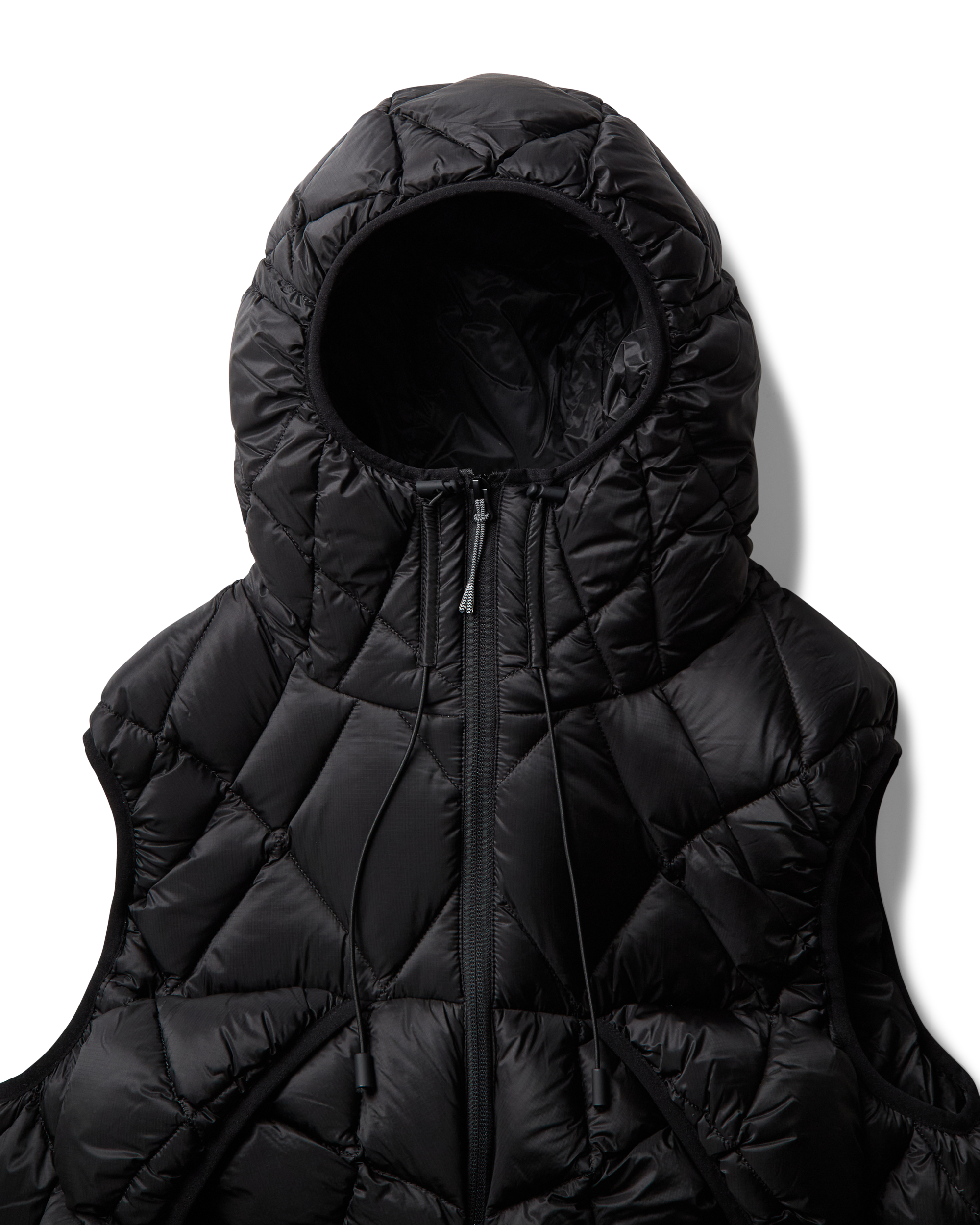 ROA Nuna 800 Fill Power Hooded Down Vest J345771-XS-Black 3