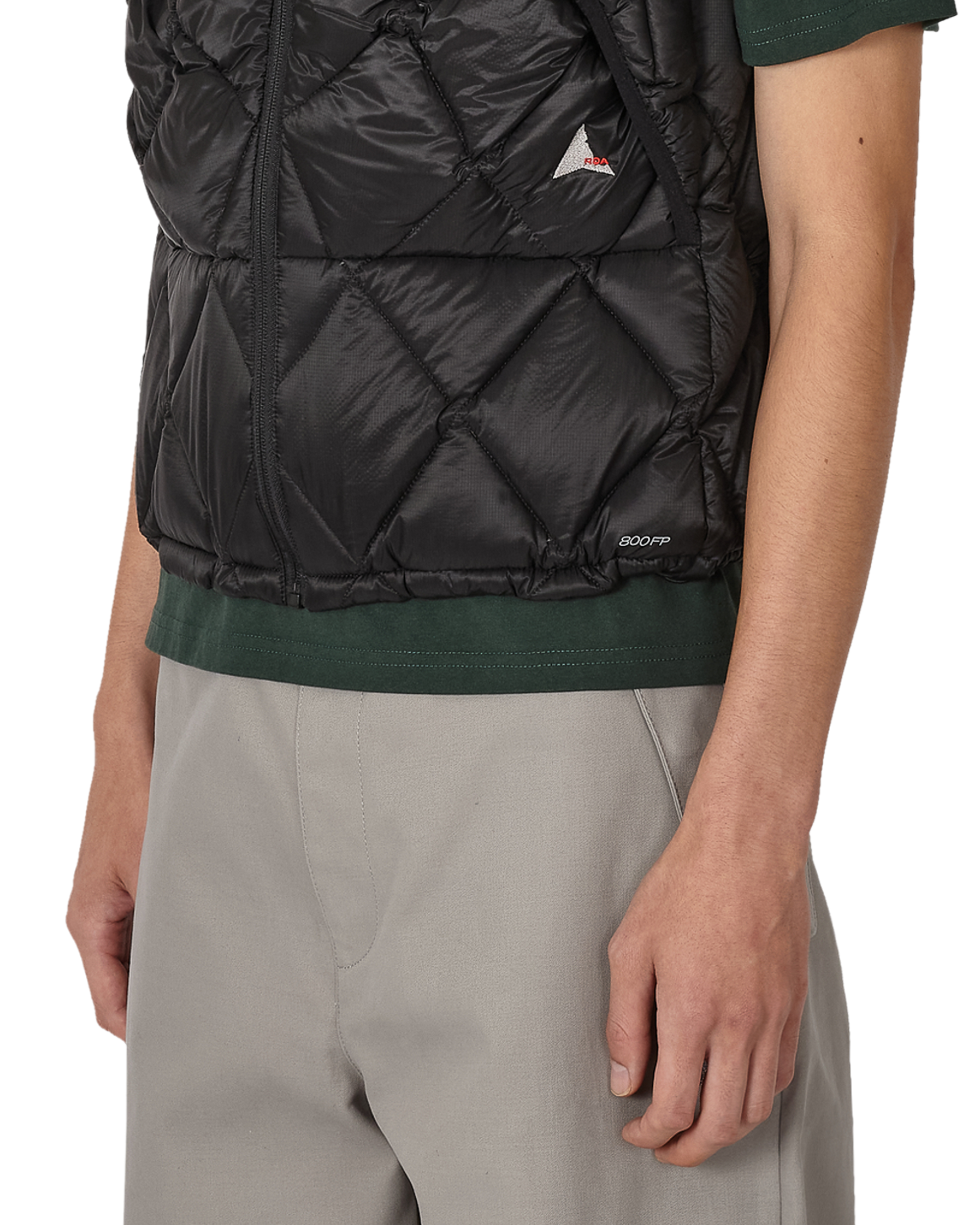 ROA Nuna 800 Fill Power Hooded Down Vest J345771-M-Black 6
