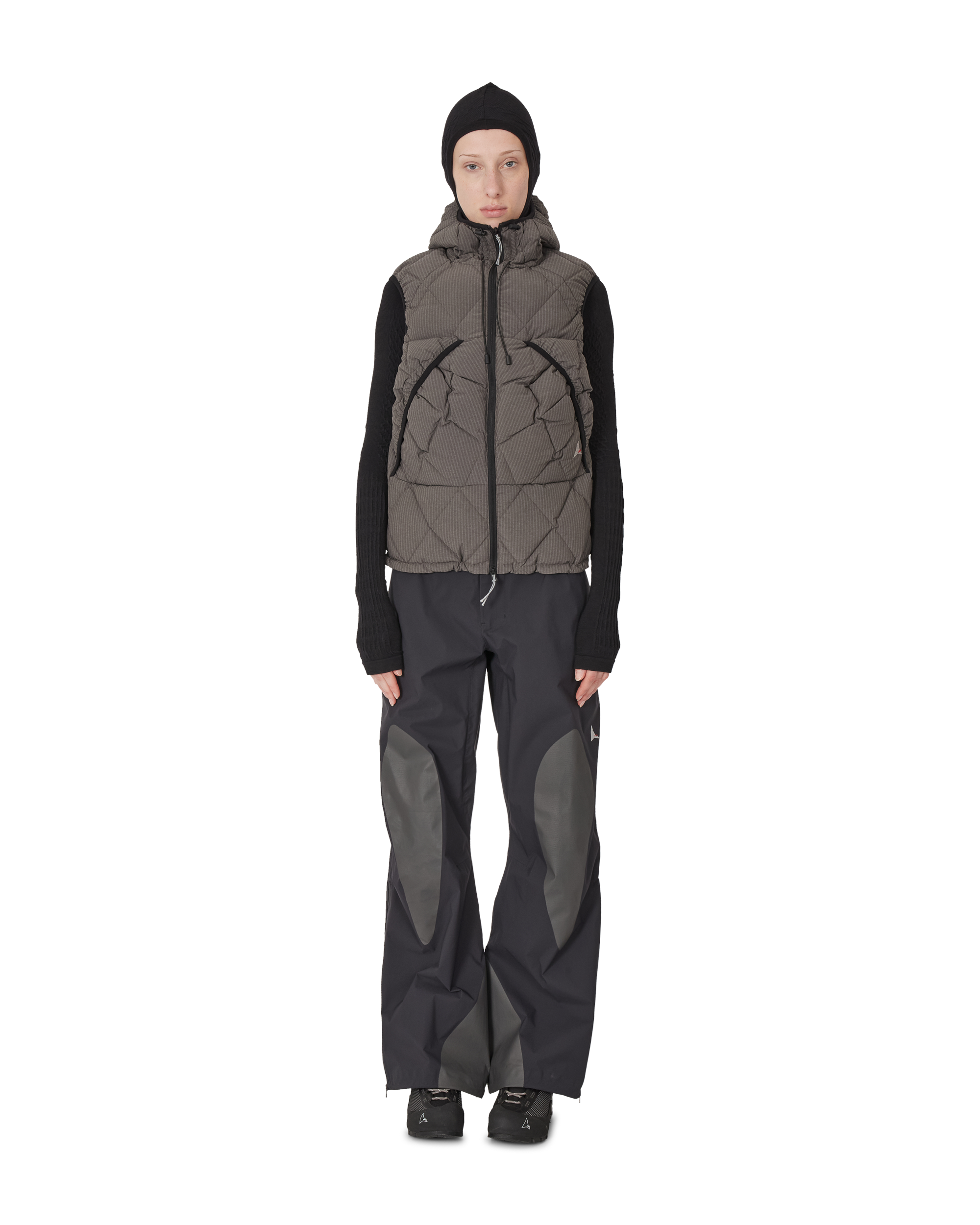ROA Nuna 800 Fill Power Pinstriped Down Vest J345772-S-Black 4