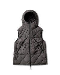 Thumbnail Nuna 800 Fill Power Pinstriped Down Vest Graphite