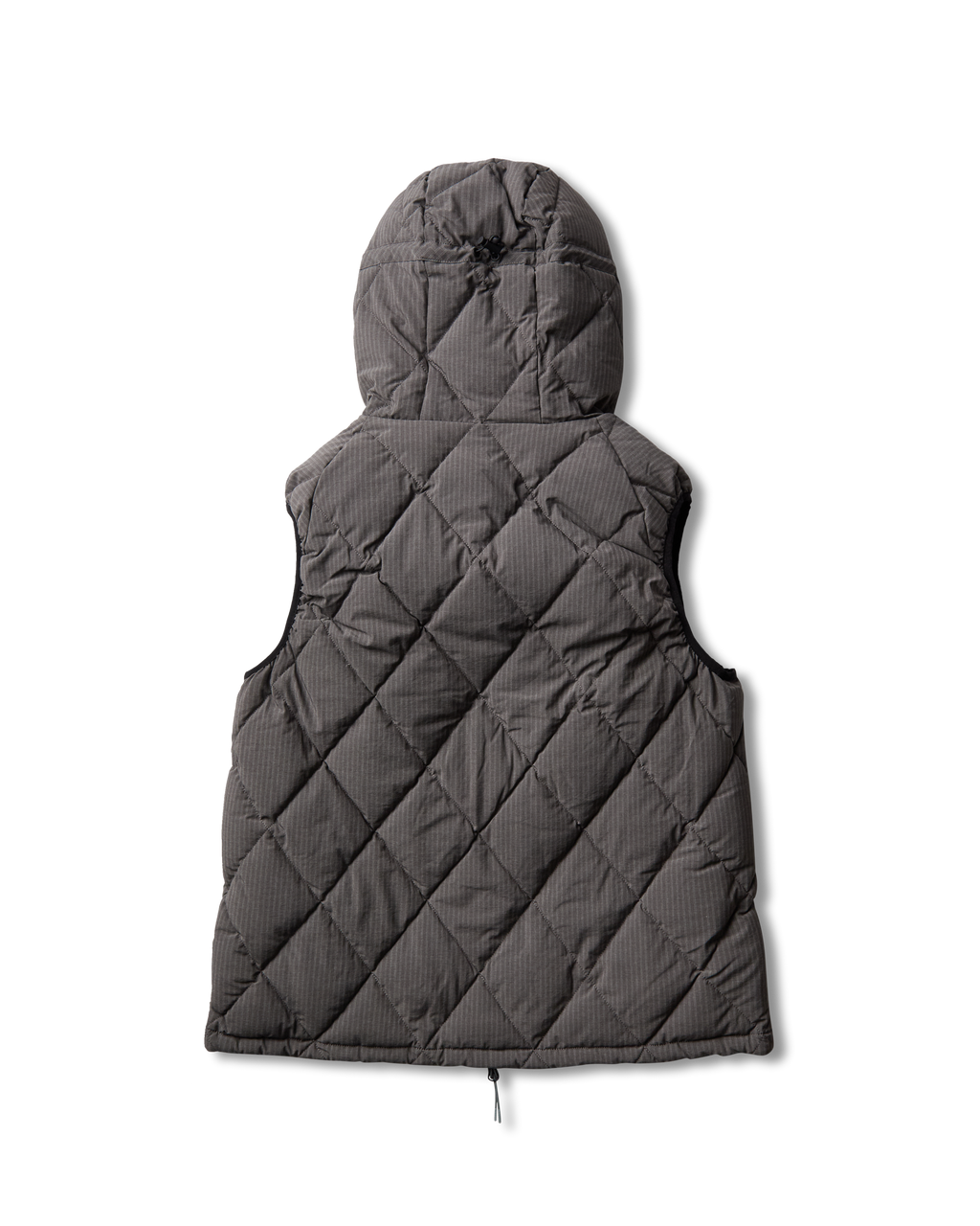 ROA Nuna 800 Fill Power Pinstriped Down Vest J345772-XS-Black front