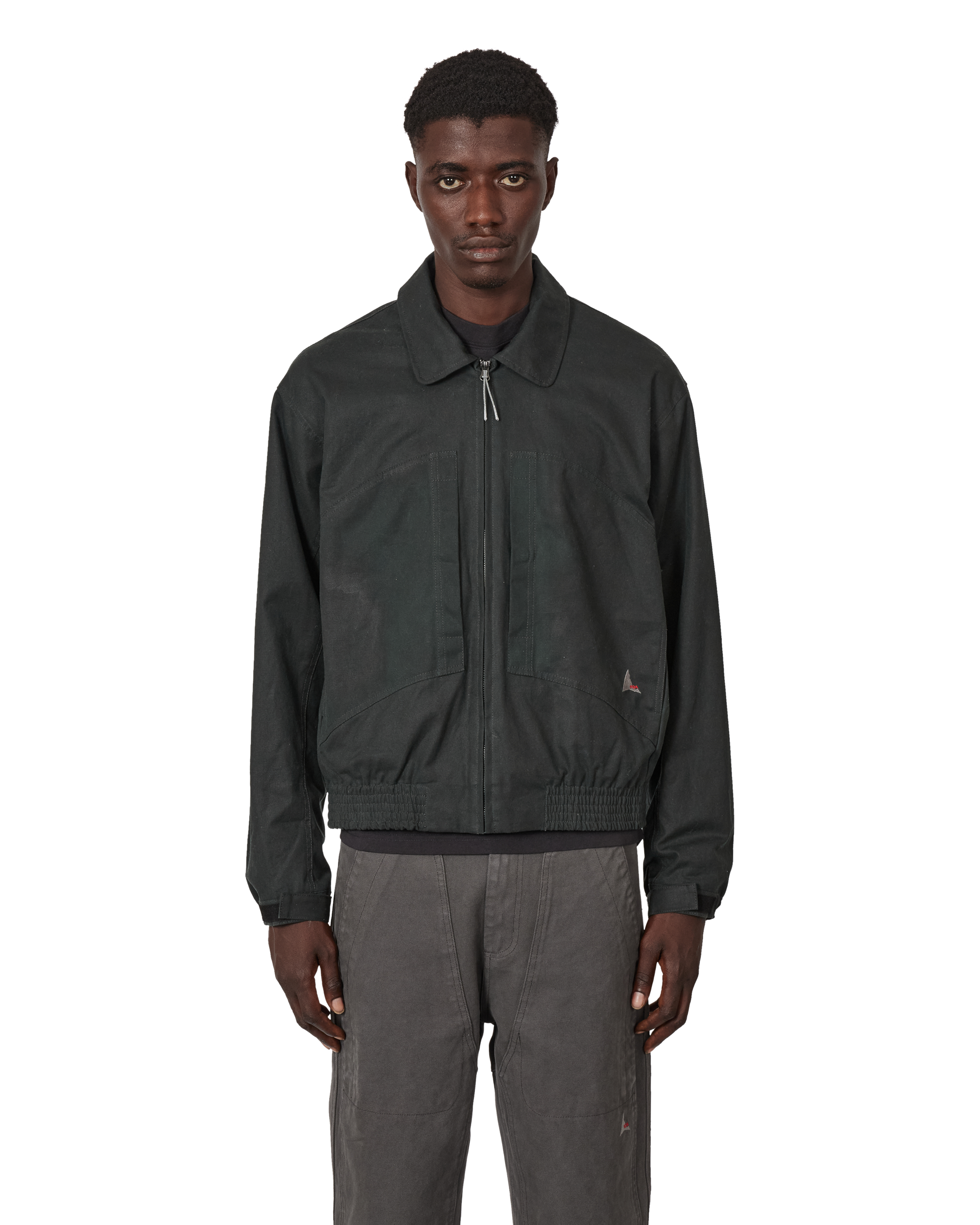 ROA Pilot Waxed Canvas Jacket J345773-S-Green front