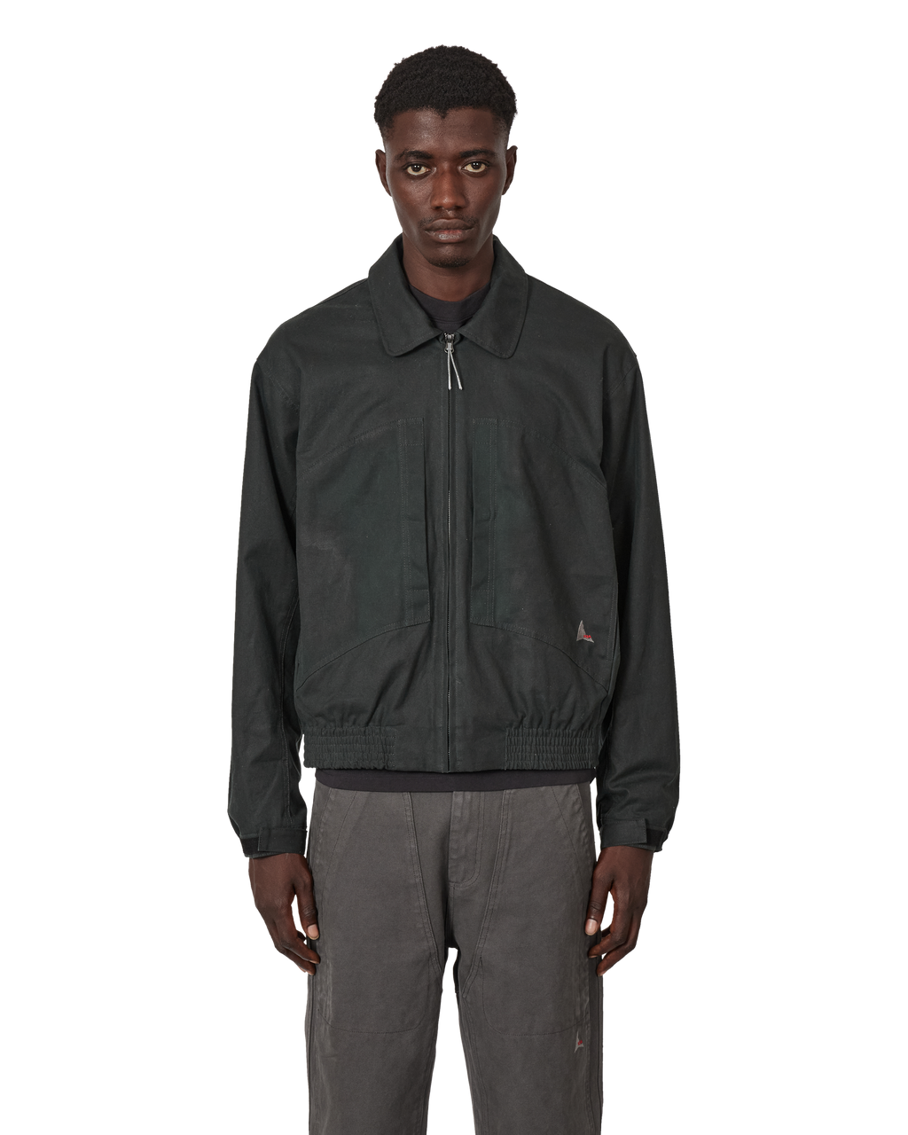 ROA Pilot Waxed Canvas Jacket J345773-S-Green front
