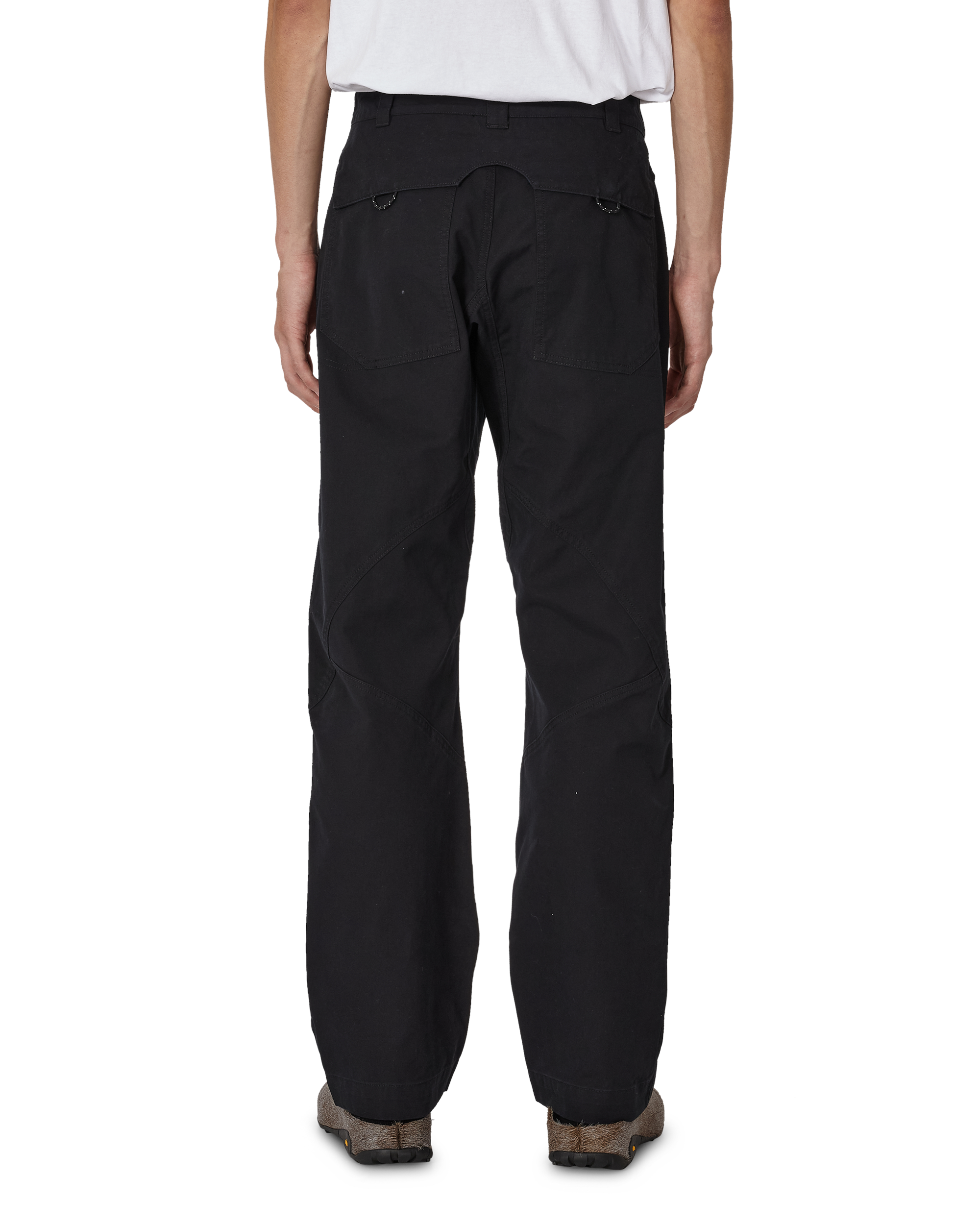 ROA Crimp Shaped Cotton Pants J345774-S-Black 3