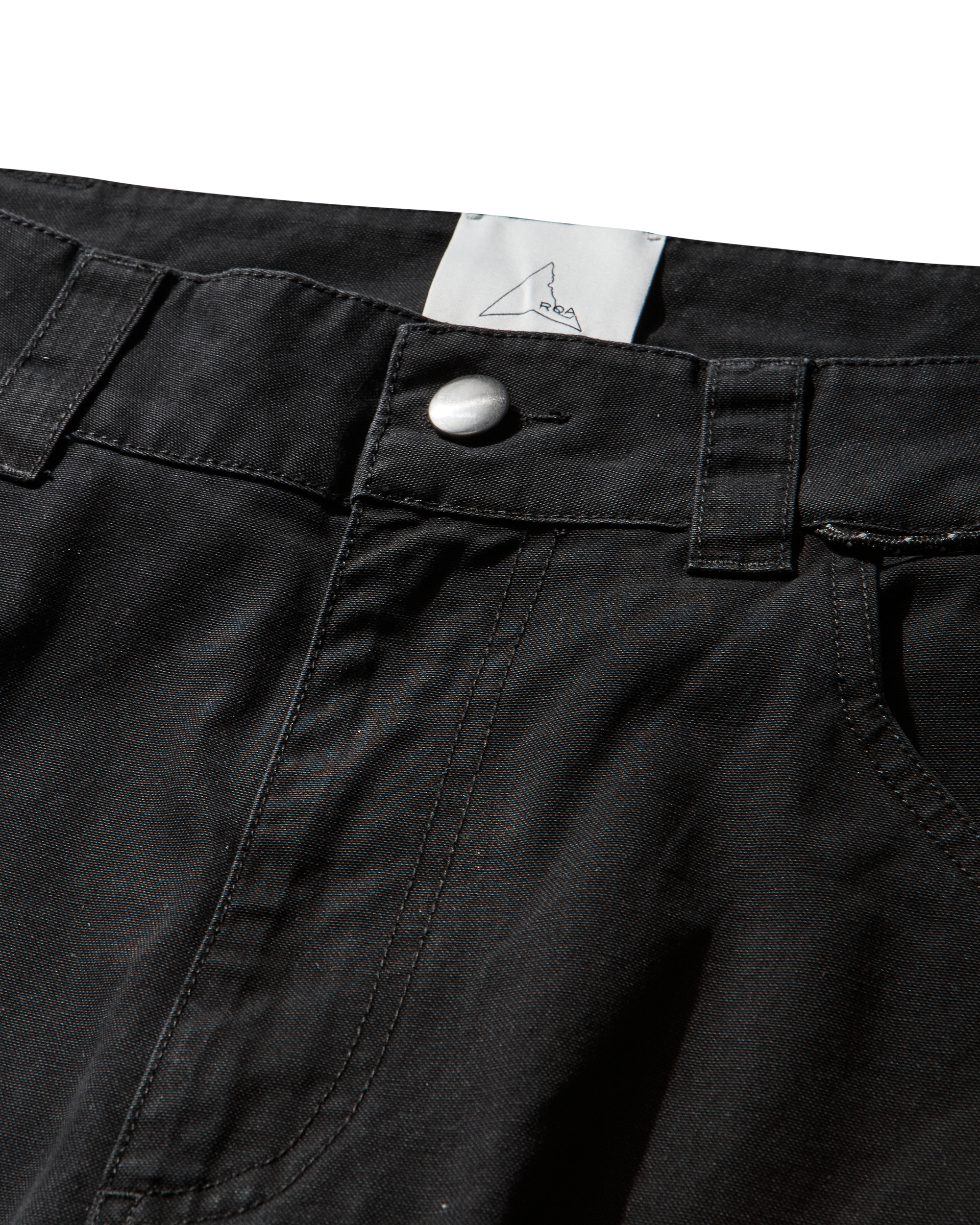 ROA Crimp Shaped Cotton Pants J345774-S-Black 3