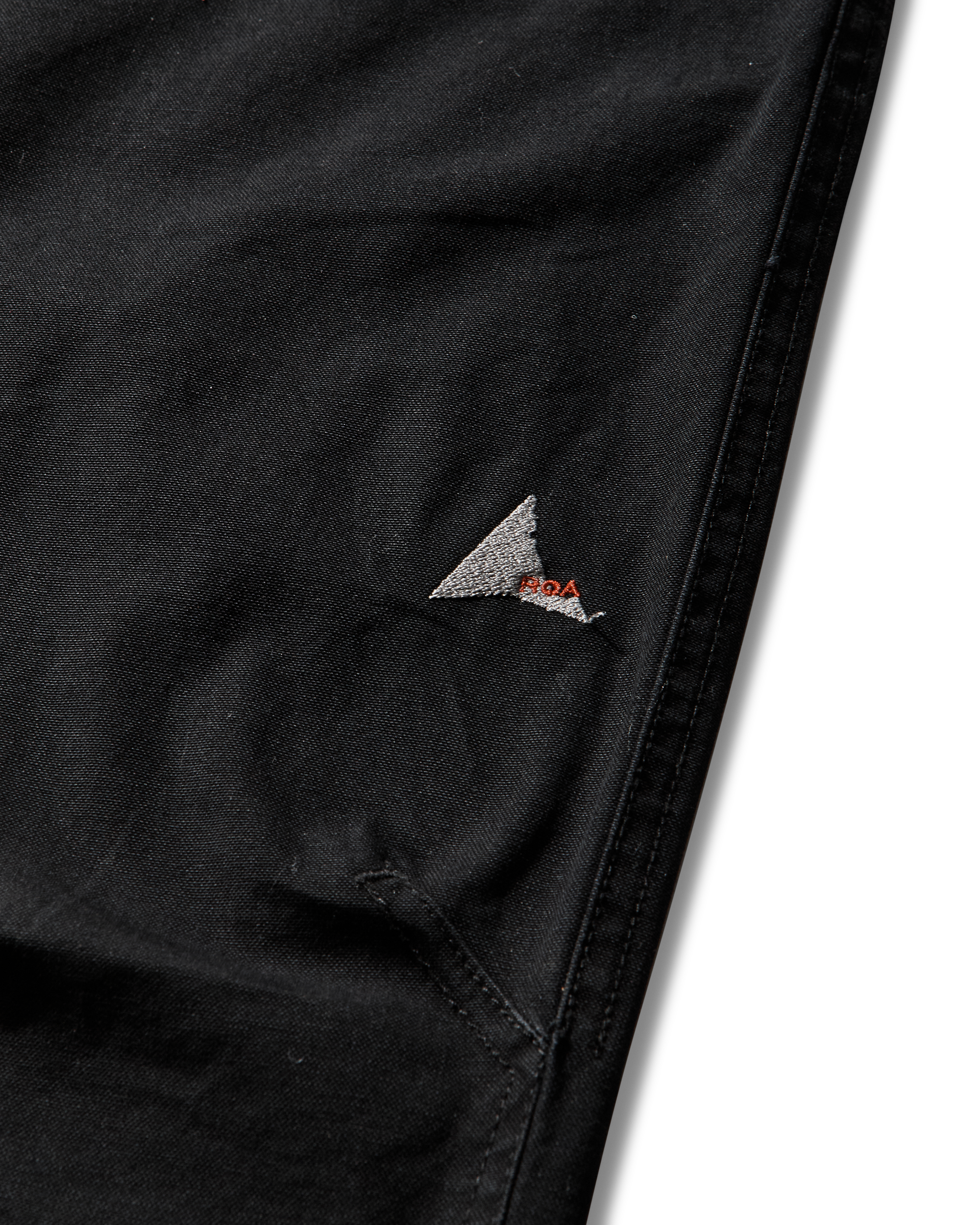 ROA Crimp Shaped Cotton Pants J345774-S-Black 4