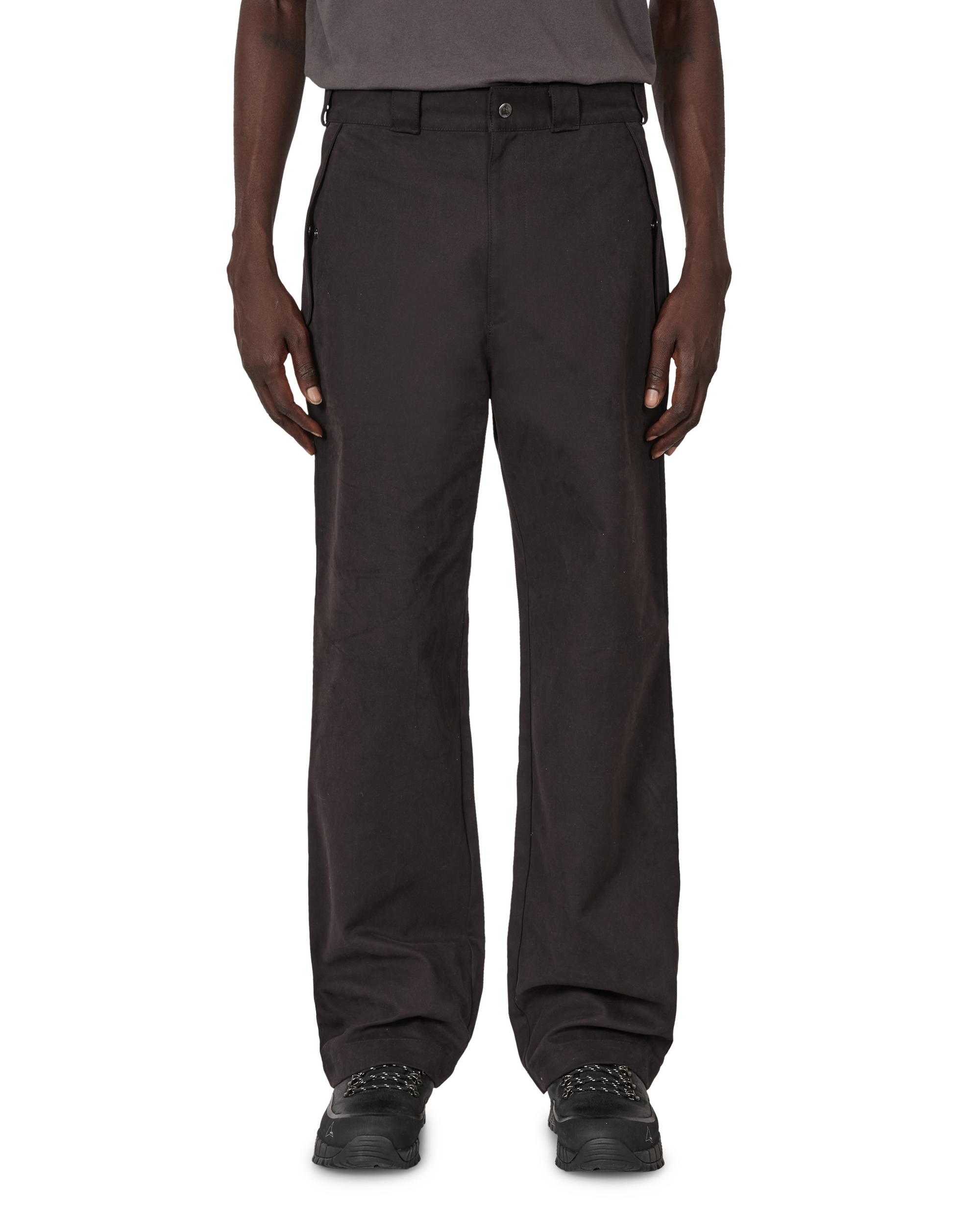 ROA Centipede Buckle Chino Pants J345776-XS-Black front