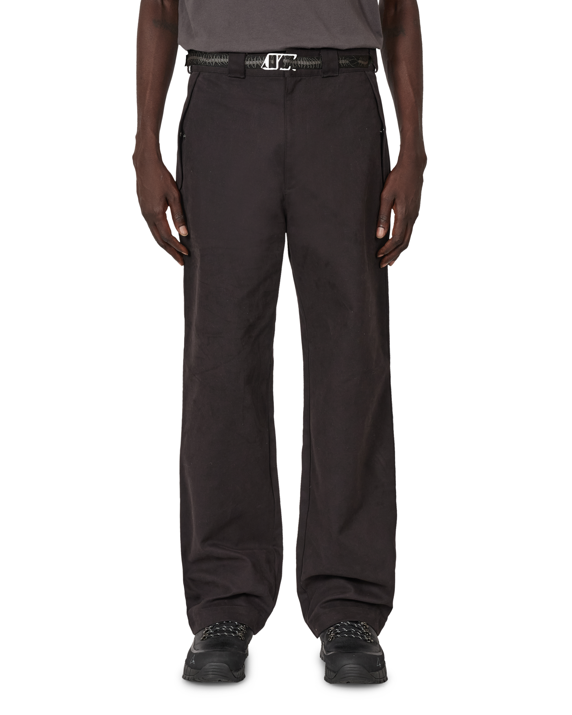 ROA Centipede Buckle Chino Pants J345776-XS-Black front