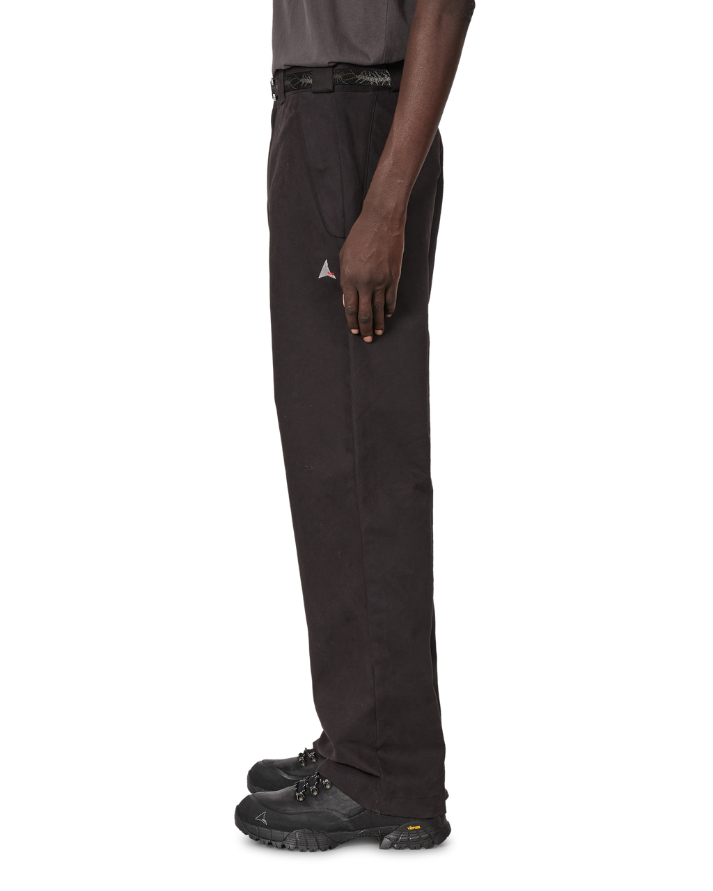ROA Centipede Buckle Chino Pants J345776-XS-Black front