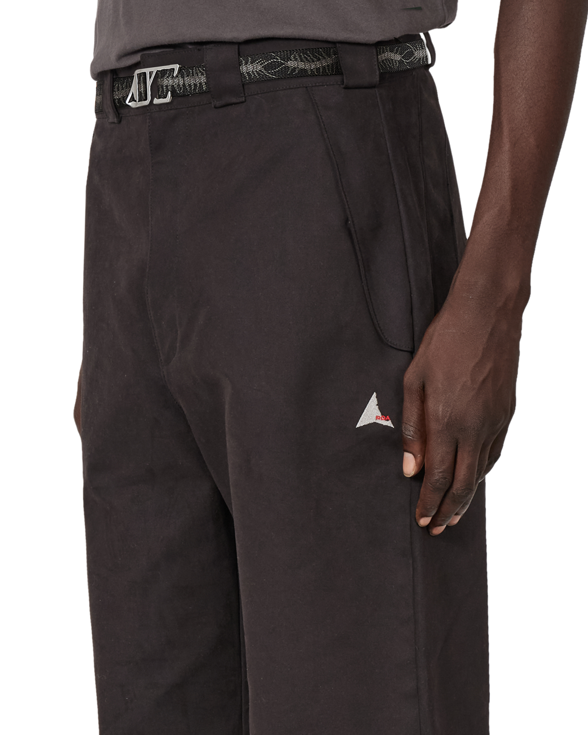 ROA Centipede Buckle Chino Pants J345776-XS-Black 5