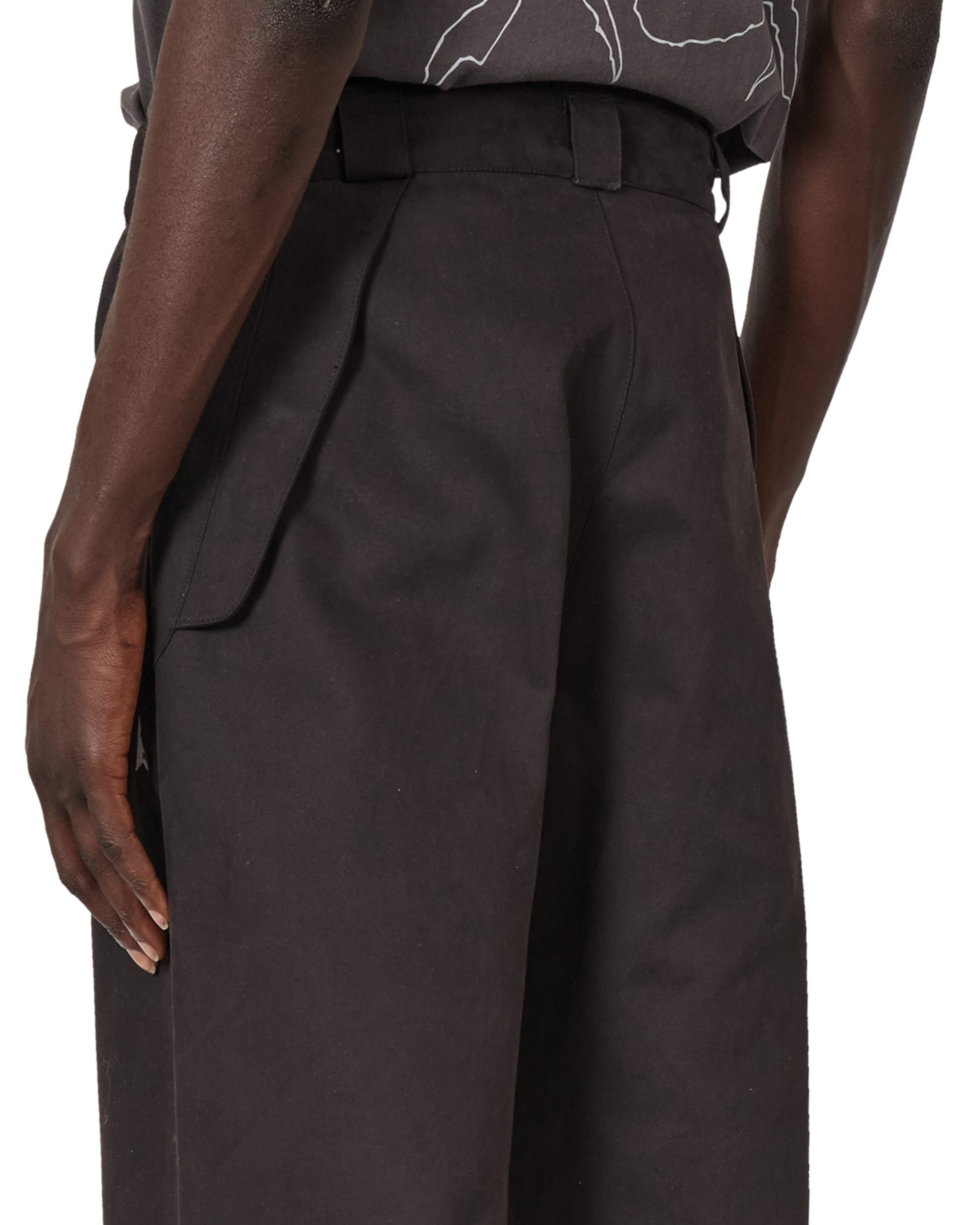 ROA Centipede Buckle Chino Pants J345776-XS-Black 7