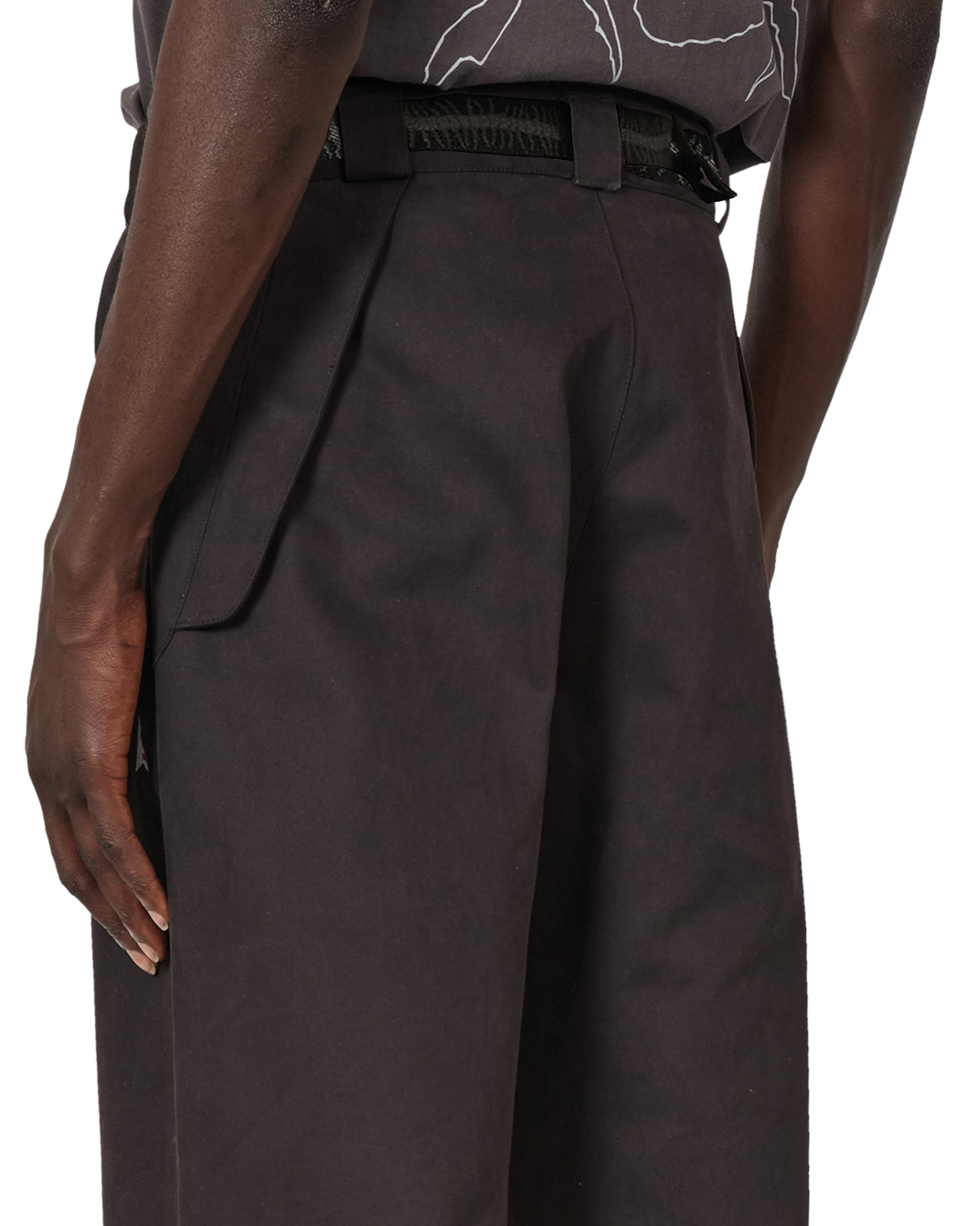 ROA Centipede Buckle Chino Pants J345776-XS-Black 6