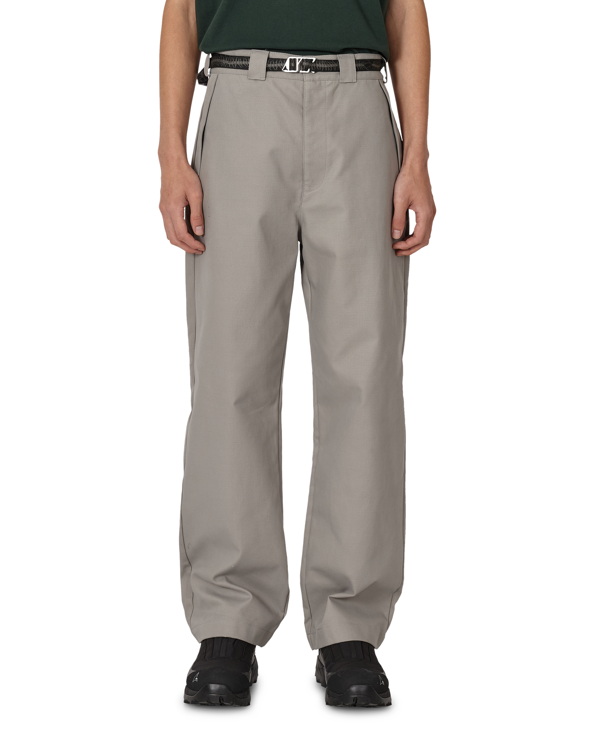 ROA Centipede Buckle Chino Pants J345777-S-Grey front