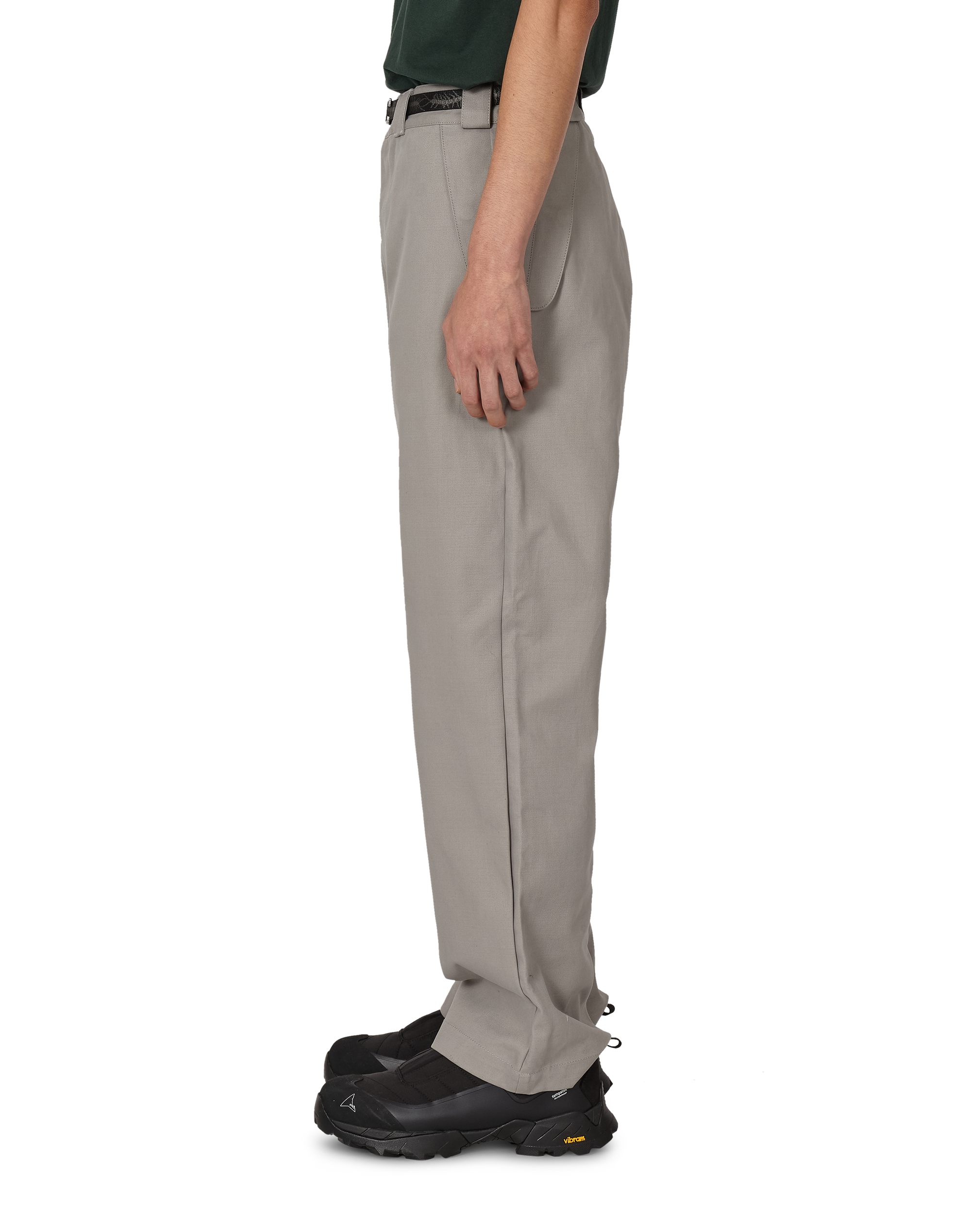 ROA Centipede Buckle Chino Pants J345777-S-Grey 2
