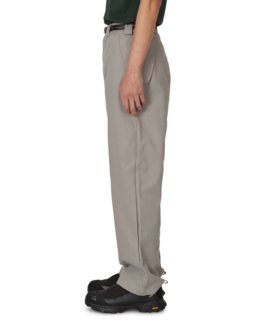 ROA Centipede Buckle Chino Pants J345777-S-Grey front