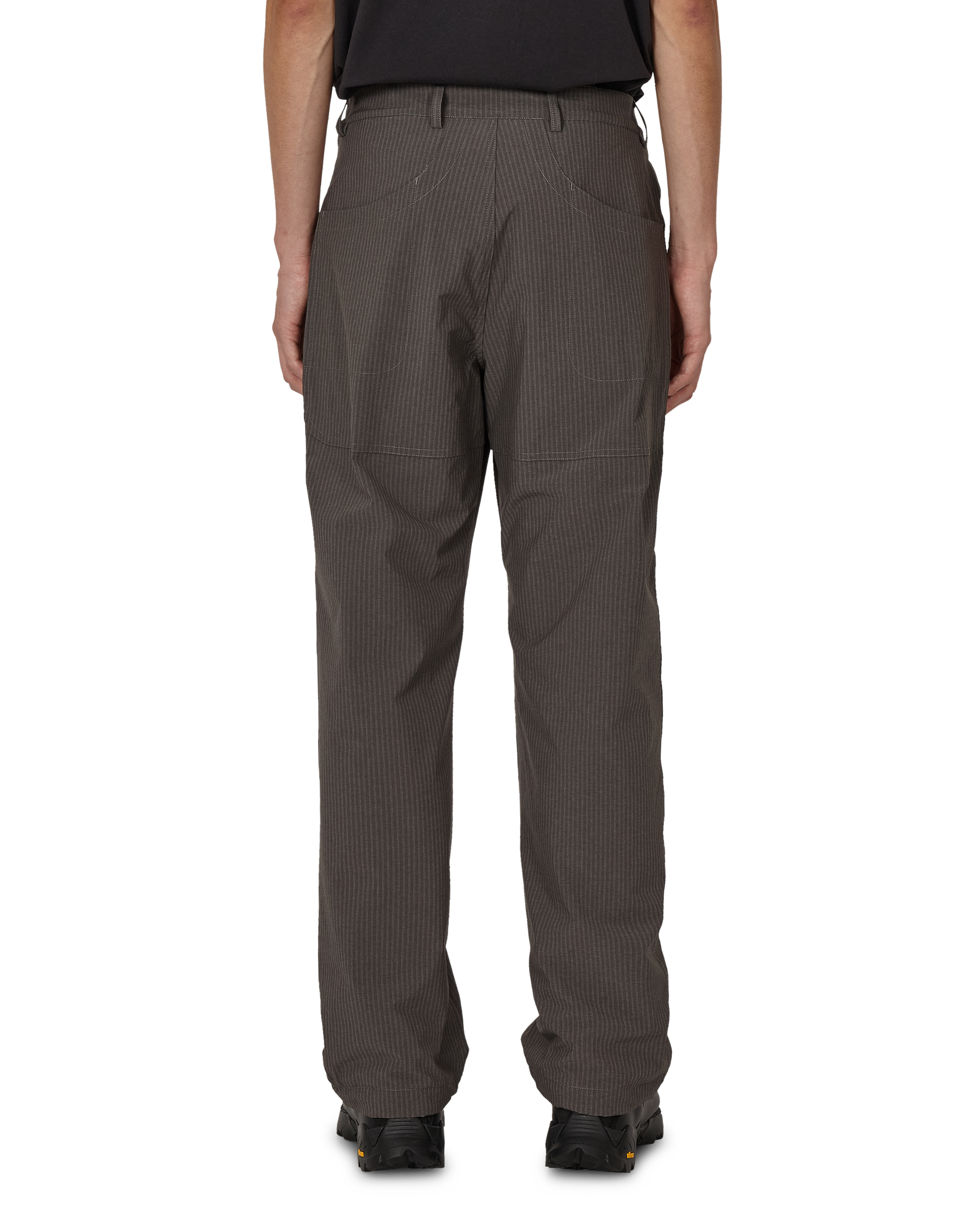 ROA Fomes Double Knee Pinstriped Pants J345778-S-Black 3