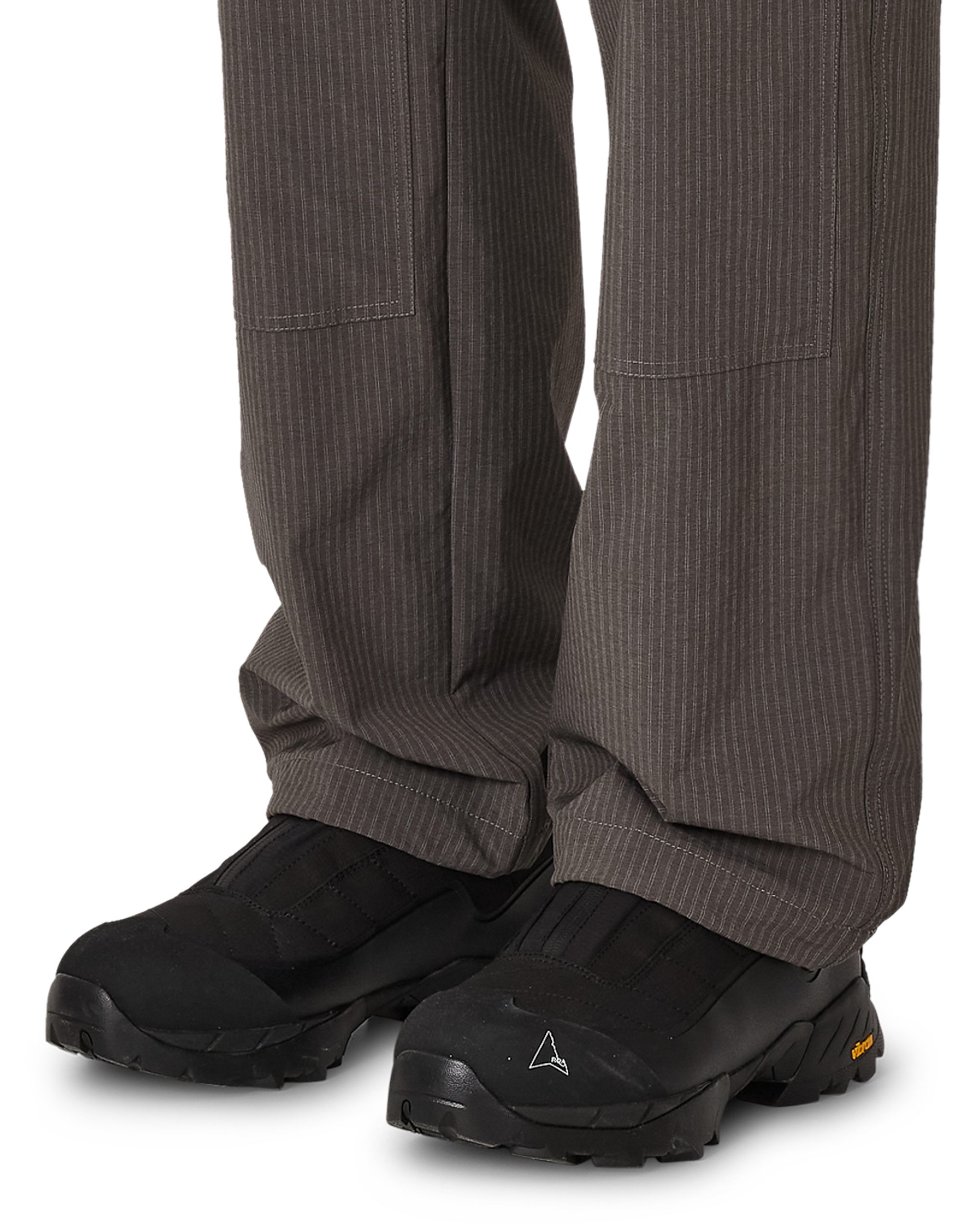 ROA Fomes Double Knee Pinstriped Pants J345778-S-Black 6