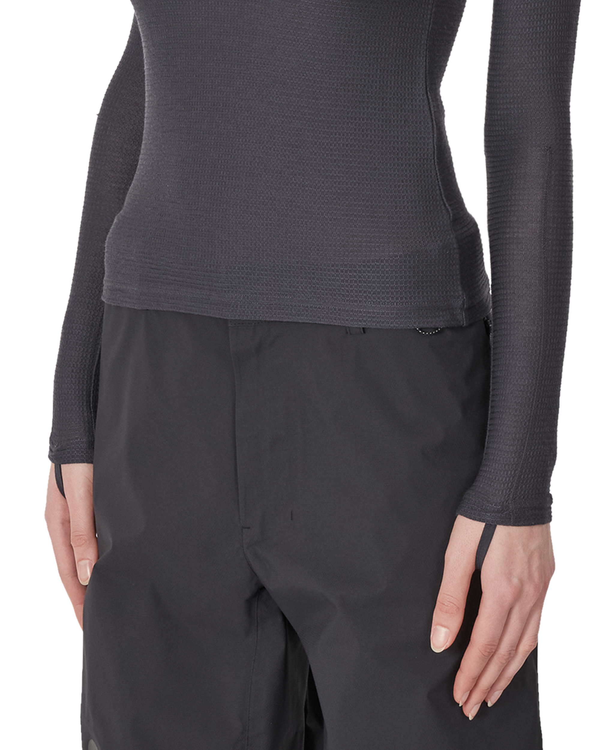 ROA Kibe Wool Tencel Base Layer Hoodie J345779-XS-Blue 6