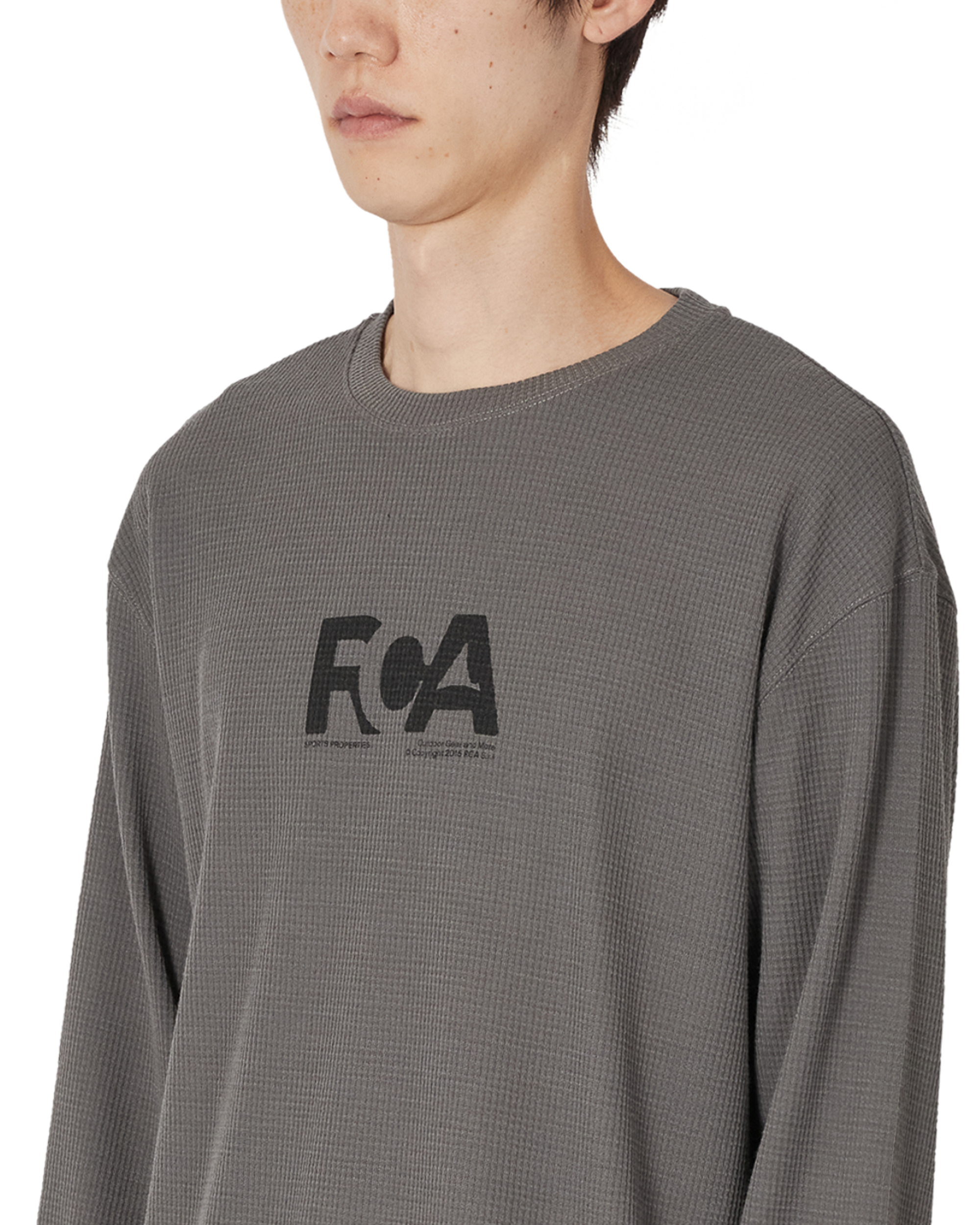 ROA Altitude Waffle Long Sleeve J345788-S-Grey 5