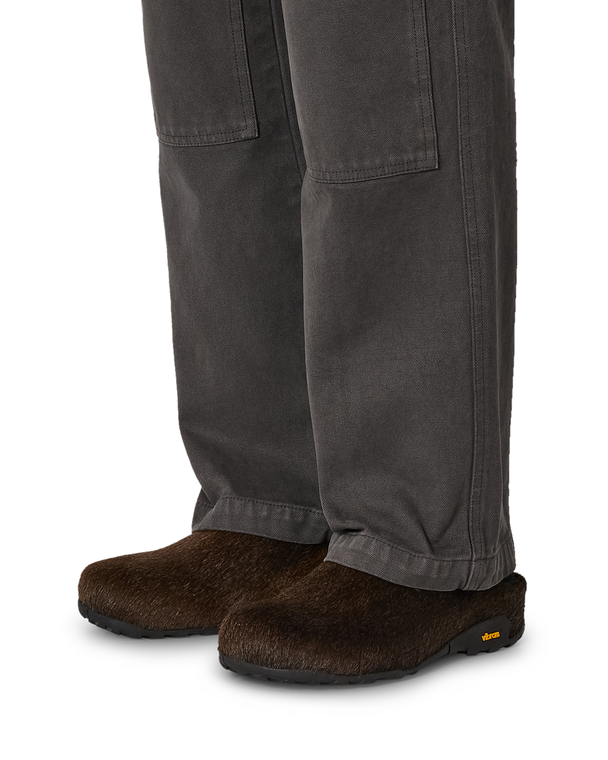 ROA Fomes Double Knee Washed Canvas Pants J345792-S-Black 6