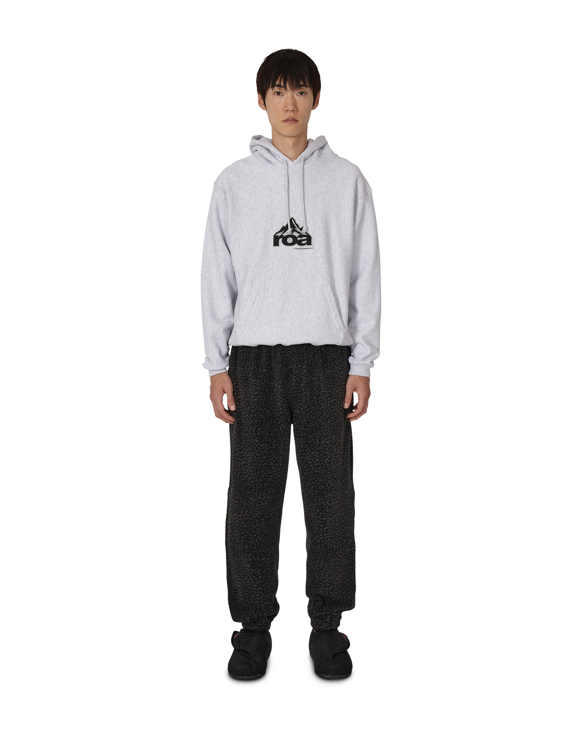 ROA Mountain Logo Hoodie J346899-S-Grey 4