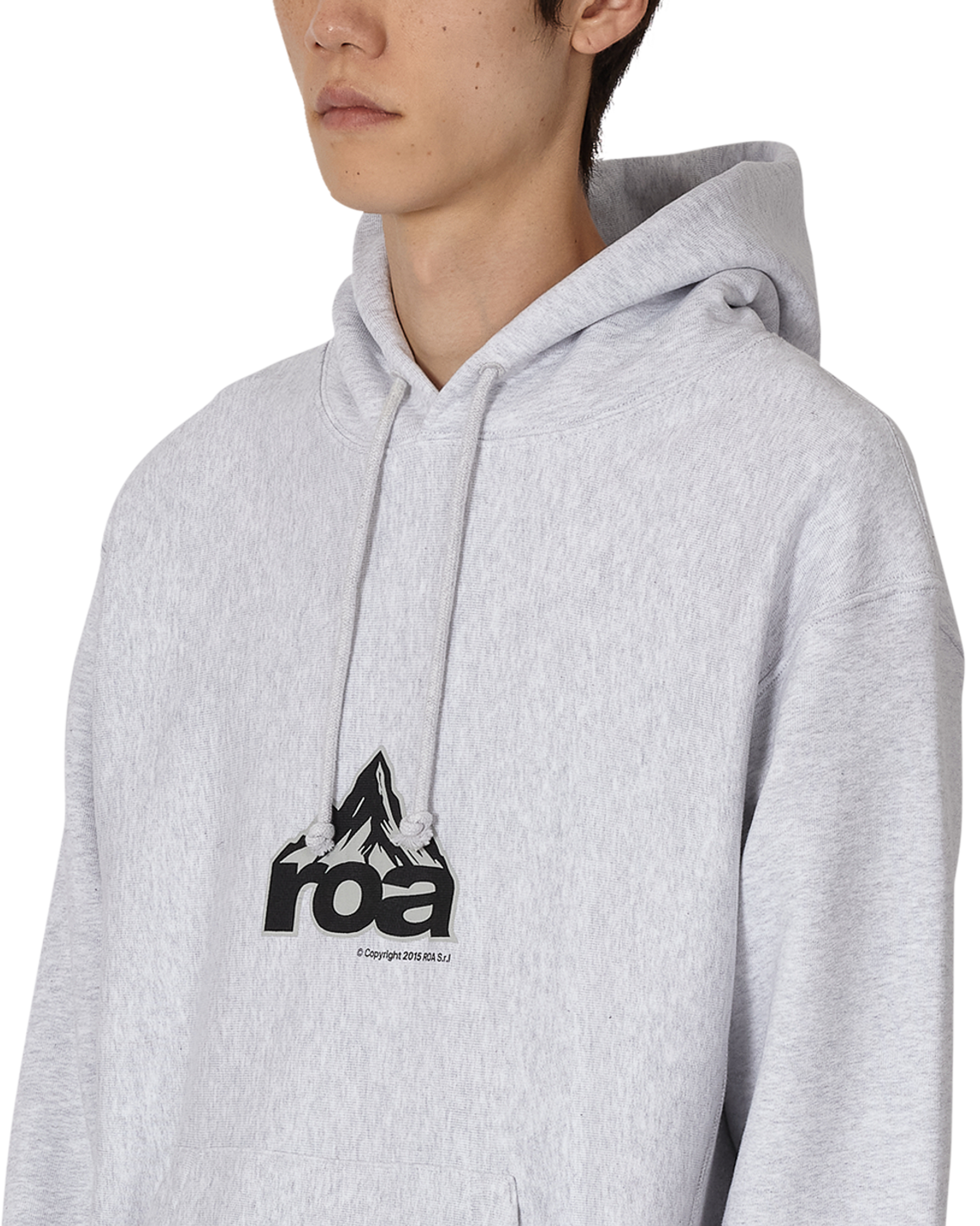 ROA Mountain Logo Hoodie J346899-S-Grey 5