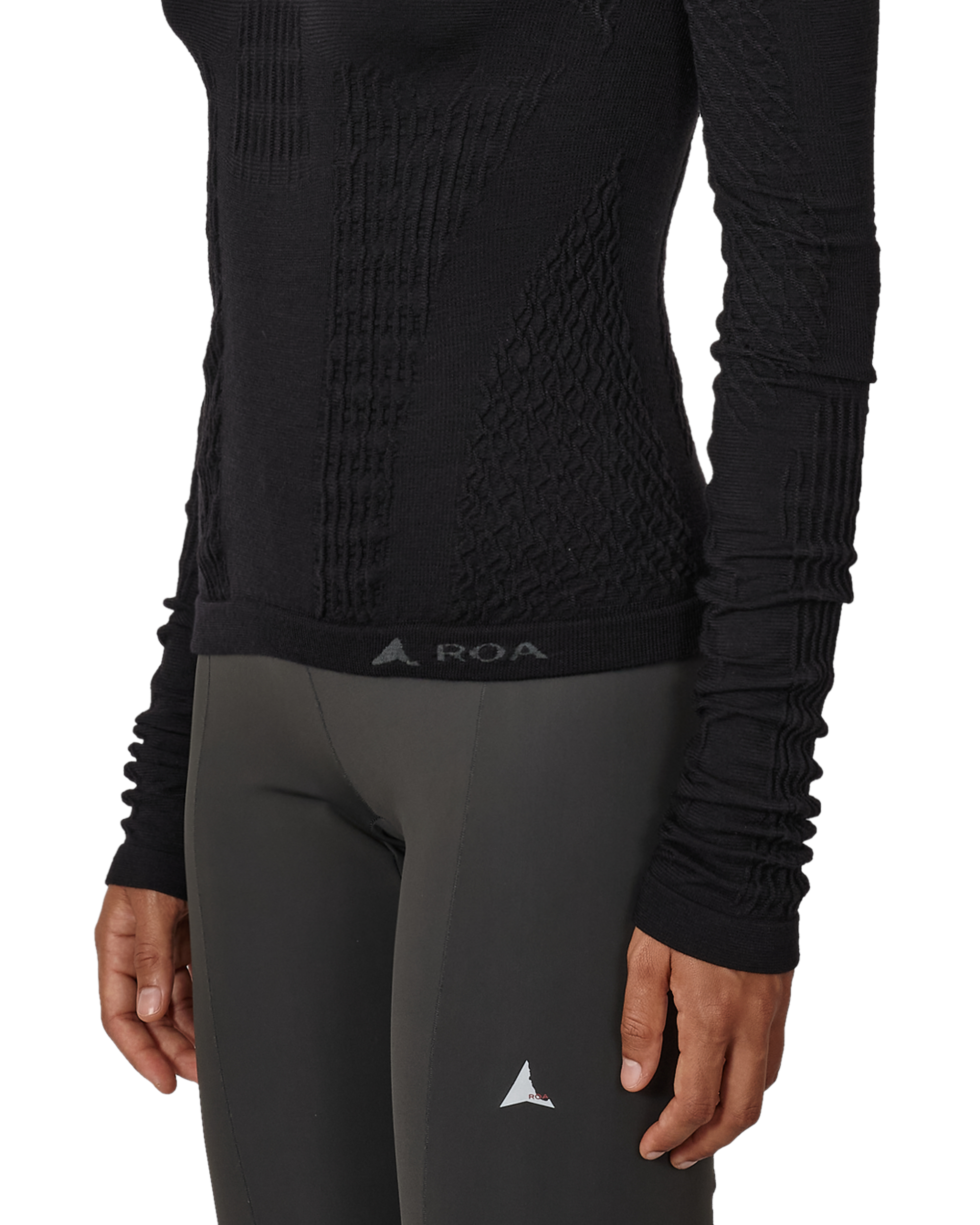 ROA Aune Merino 3d Seamless Top J346948-XS-Black 6