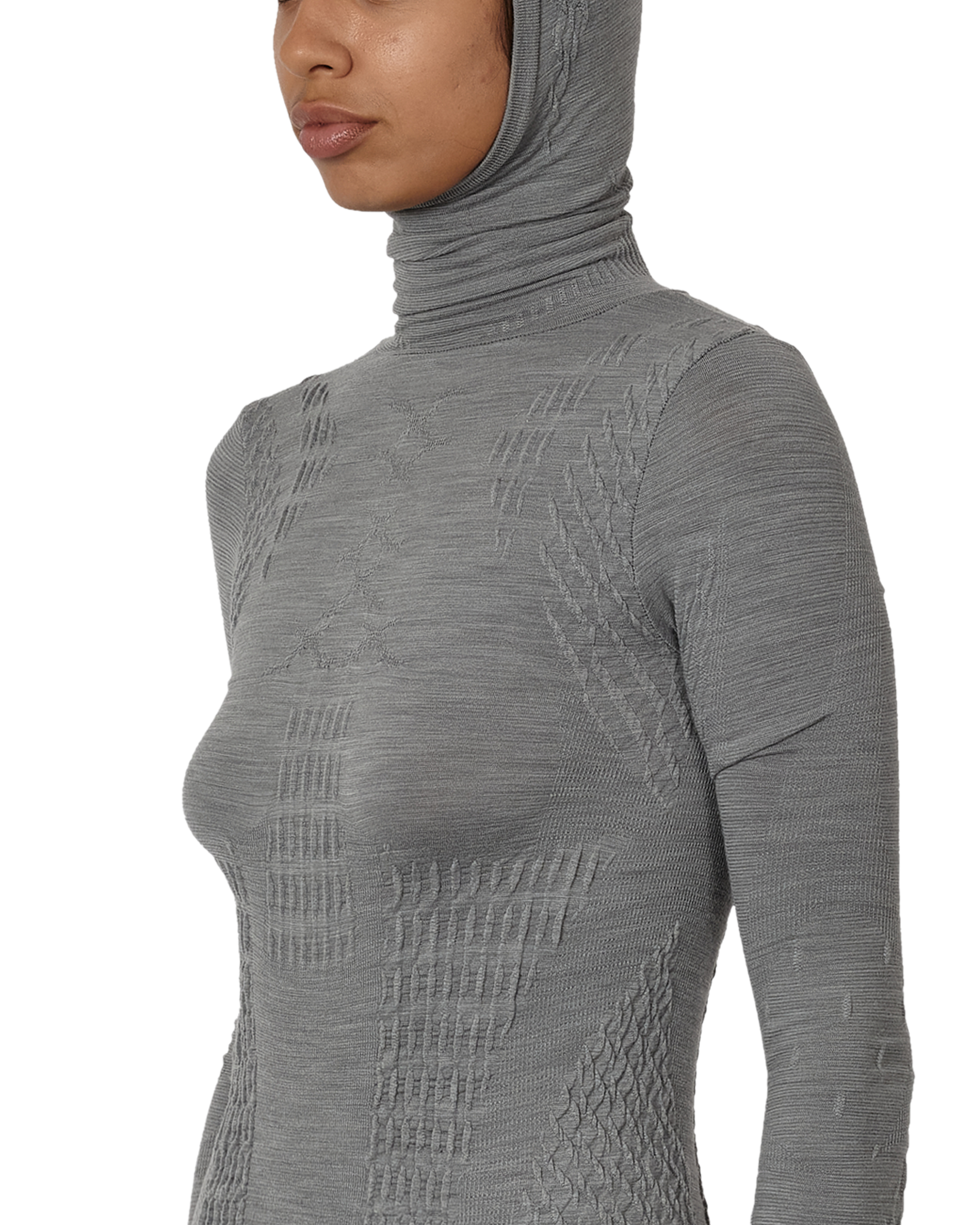 ROA Aune Merino 3d Seamless Top J346949-XS-Grey 5