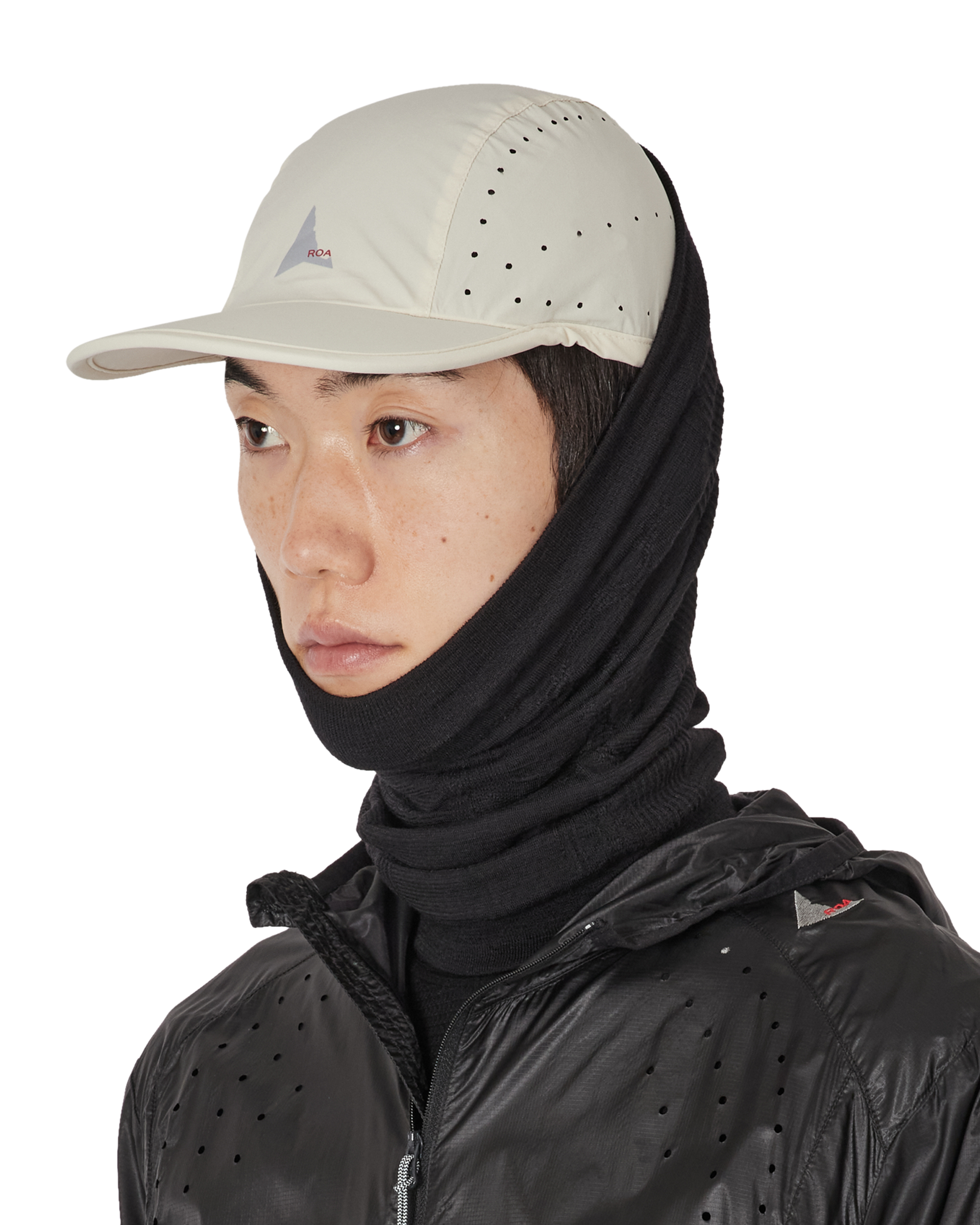 ROA Golm Merino 3d Seamless Neckwarmer J346950-ONE SIZE-Black 6