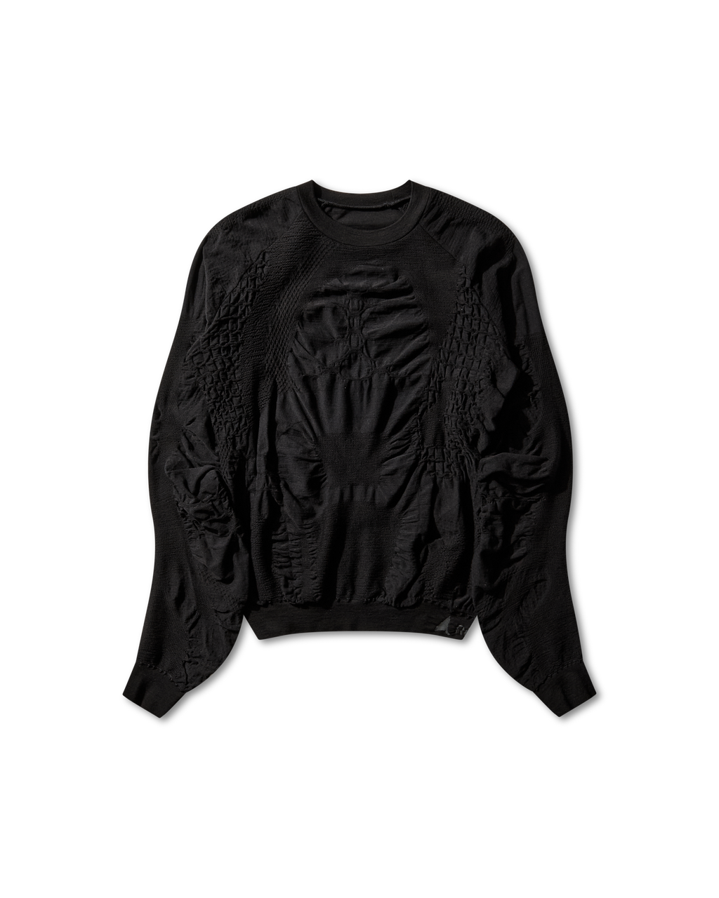 ROA Wama Merino 3d Seamless Long Sleeve J346951-S-Black front