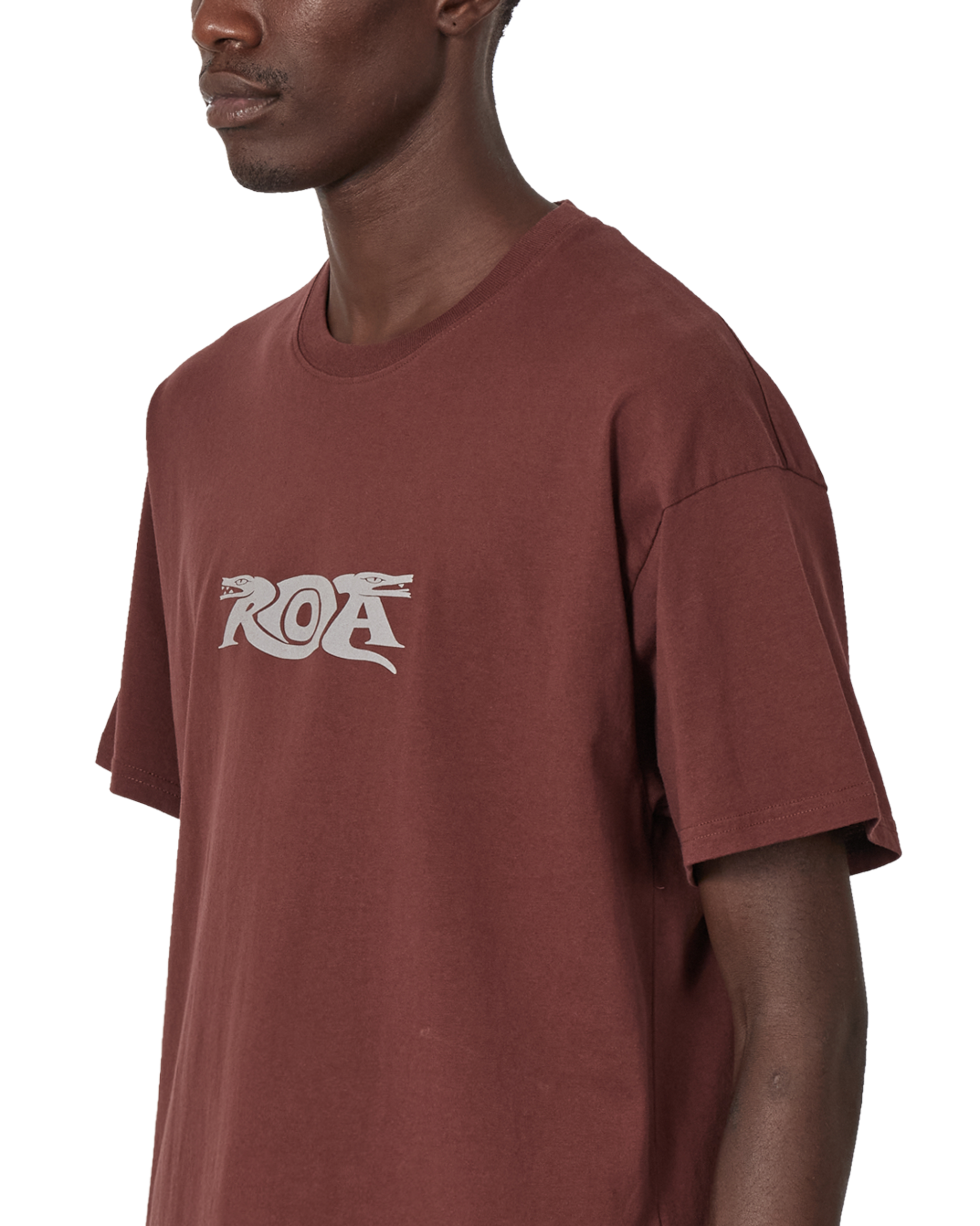 ROA Two Snakes Reflective T-Shirt J347351-S-Red 5