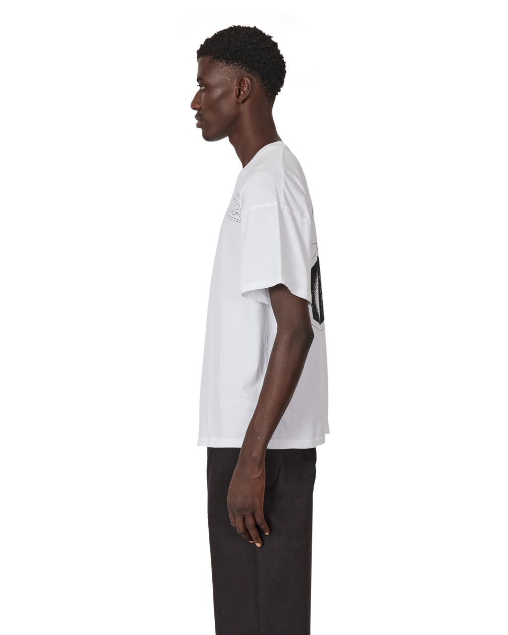 ROA Dragon T-shirt J347354-S-White front