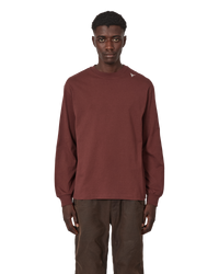 Thumbnail Logo Long Sleeve Burgundy