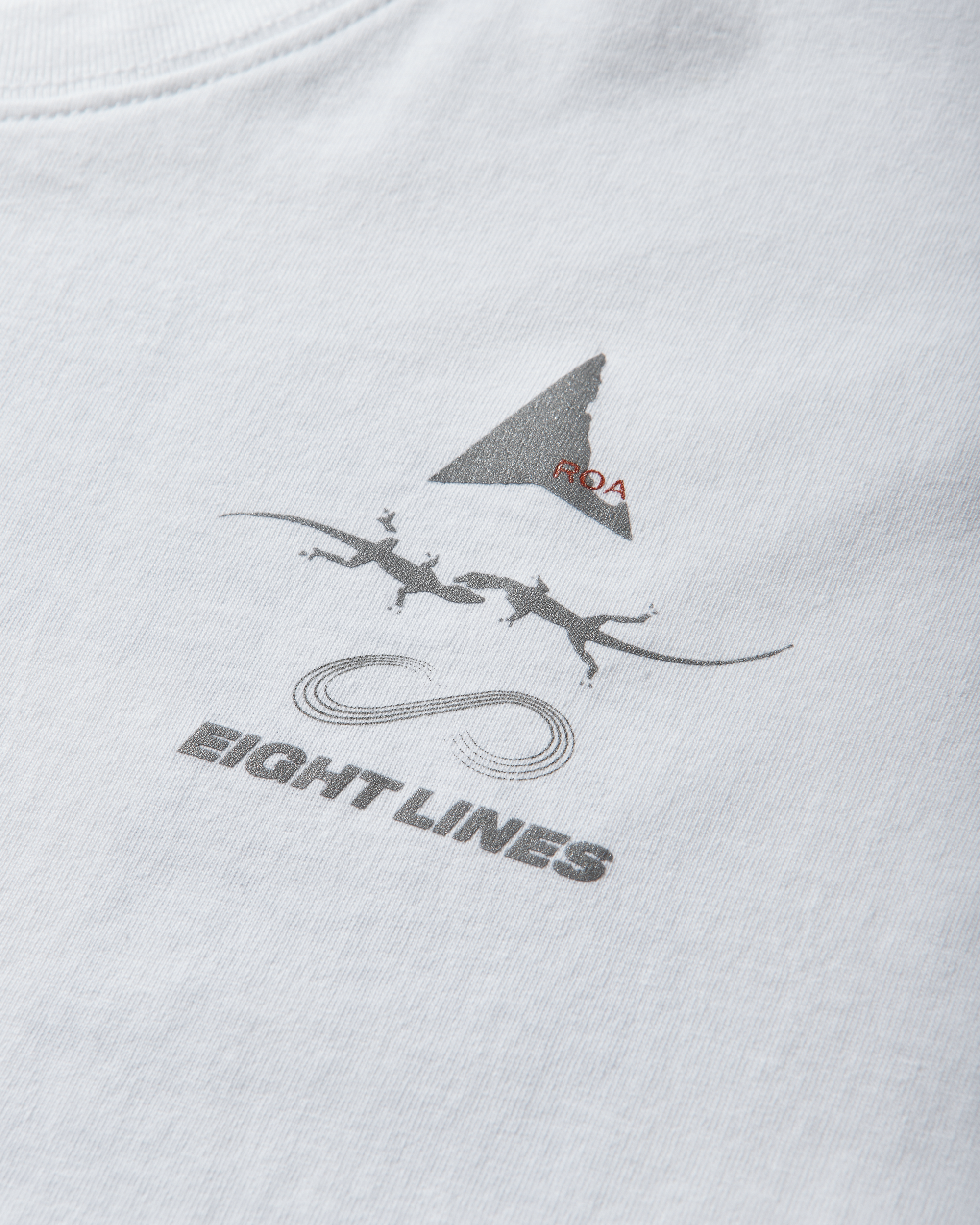ROA ROA X Eightlines T-Shirt J353082-S-White 11