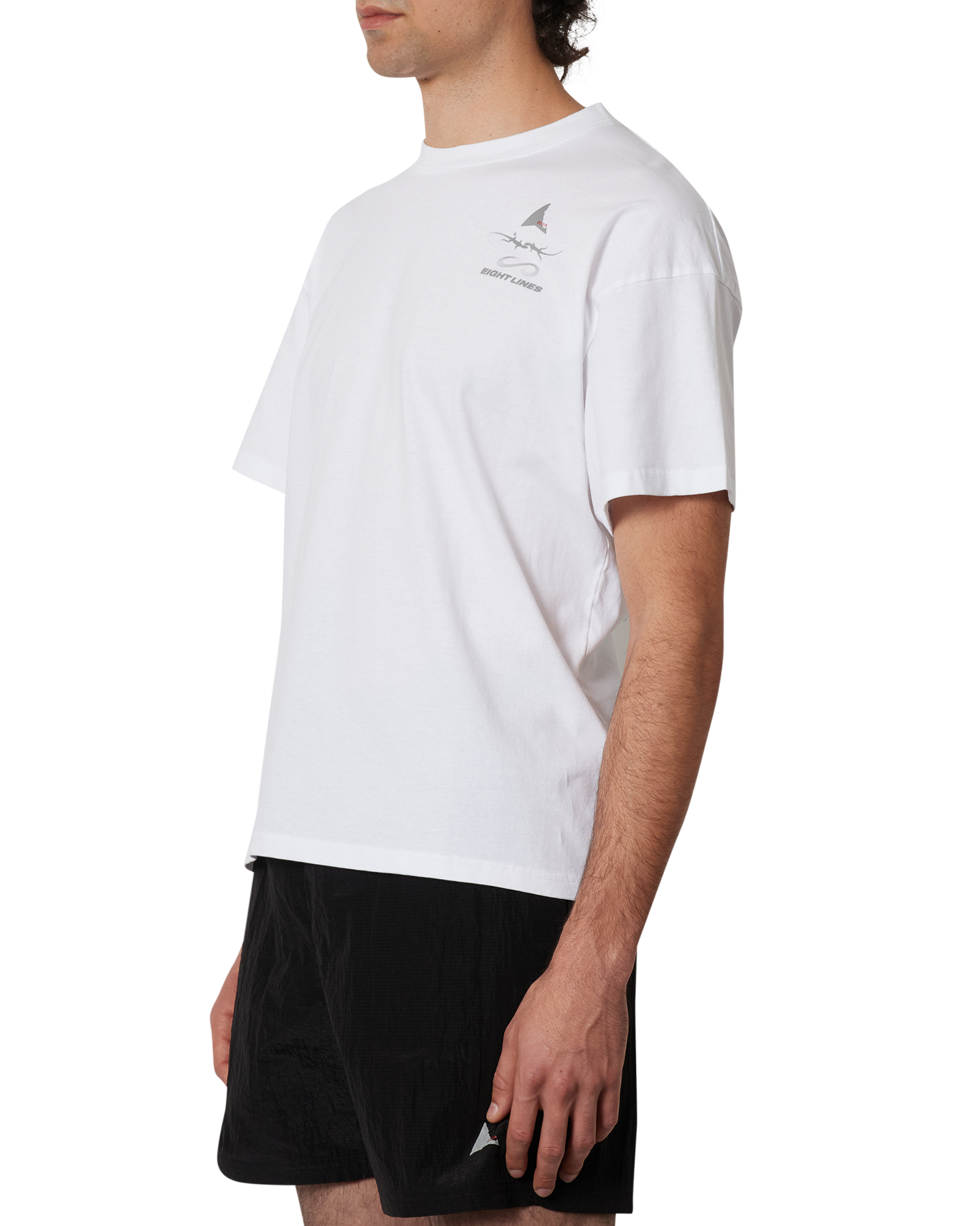 ROA ROA X Eightlines T-Shirt J353082-S-White 5