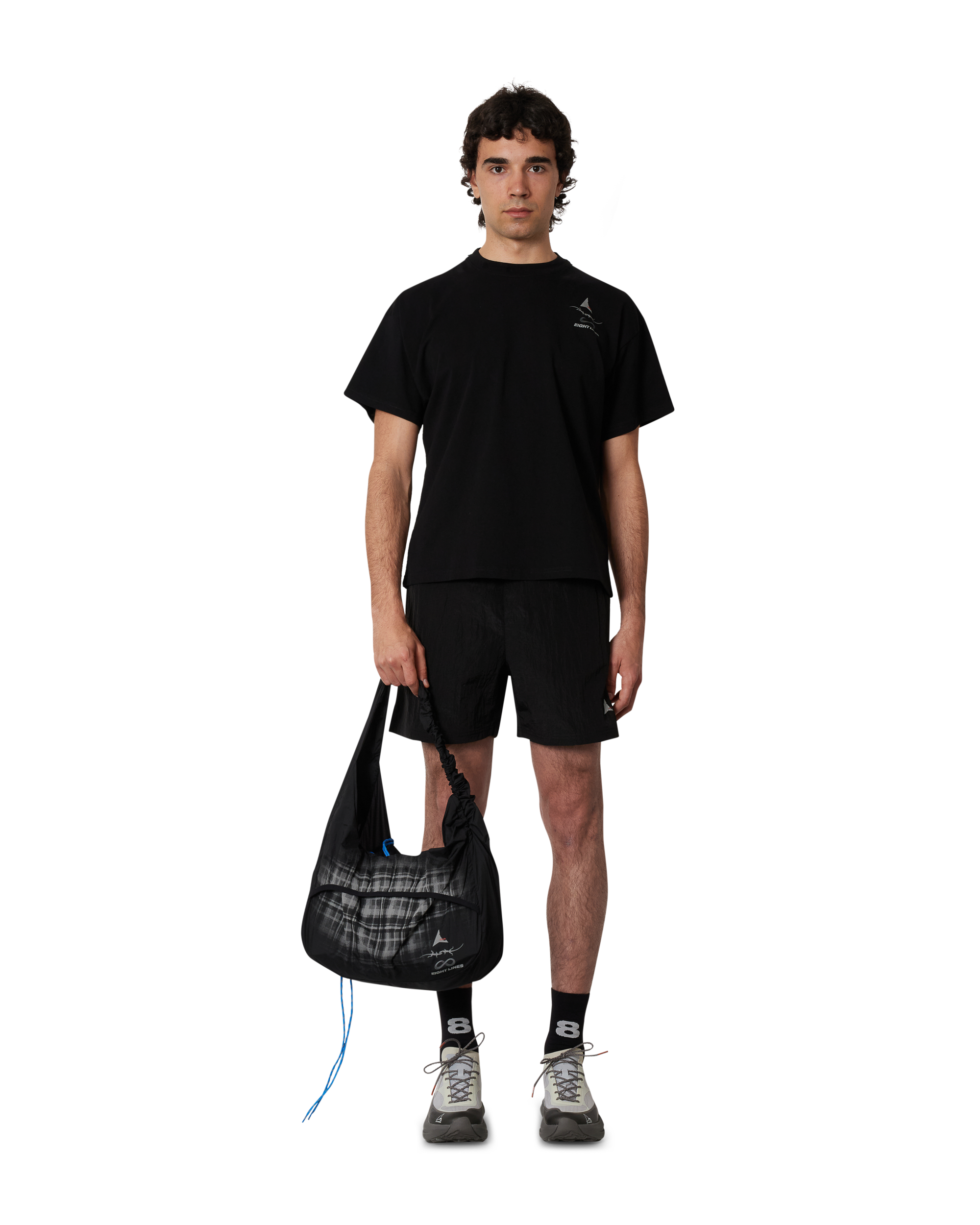 ROA ROA X Eightlines T-shirt J353083-S-Black 4