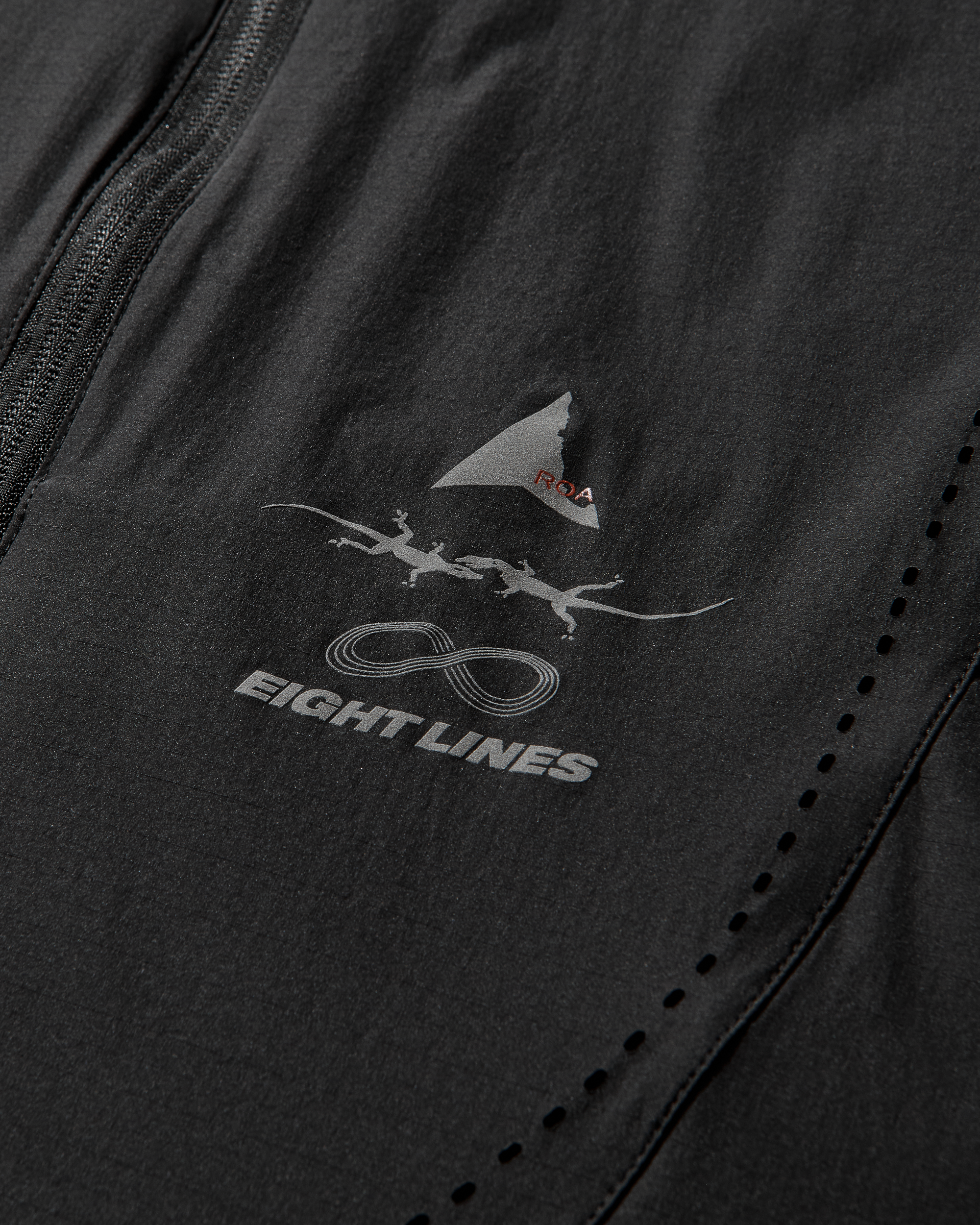 ROA ROA X Eightlines Hue Packable Wind Jacket J353084-S-Black 10