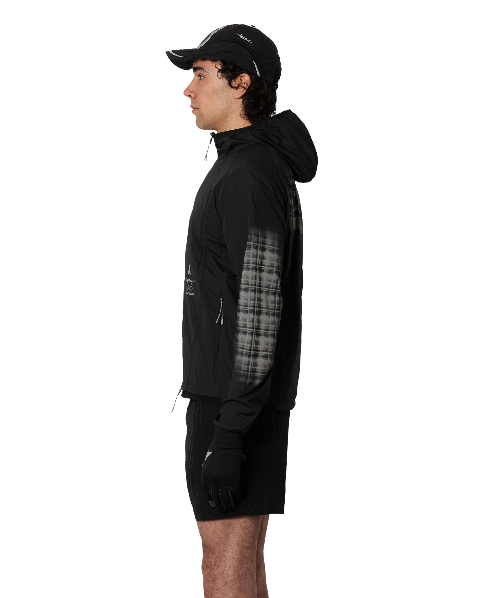 ROA ROA X Eightlines Hue Packable Wind Jacket J353084-S-Black 2