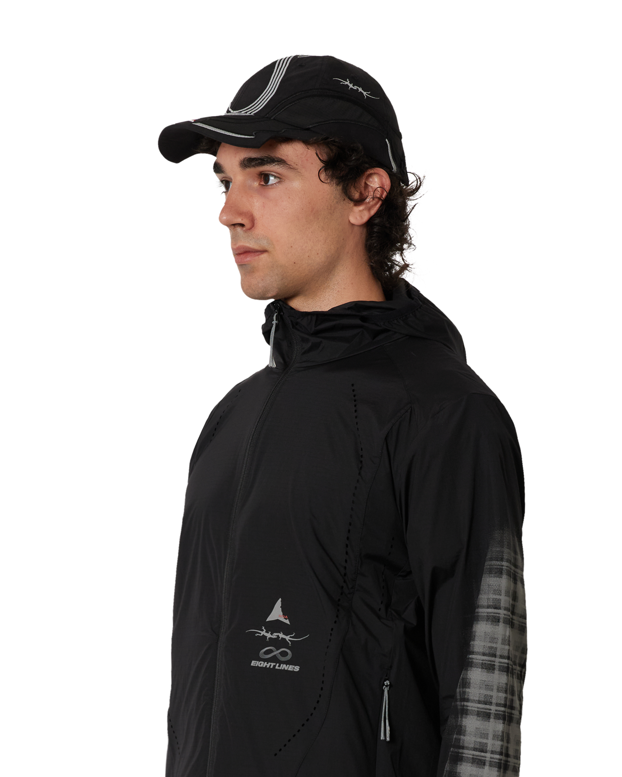 ROA ROA X Eightlines Hue Packable Wind Jacket J353084-S-Black 5