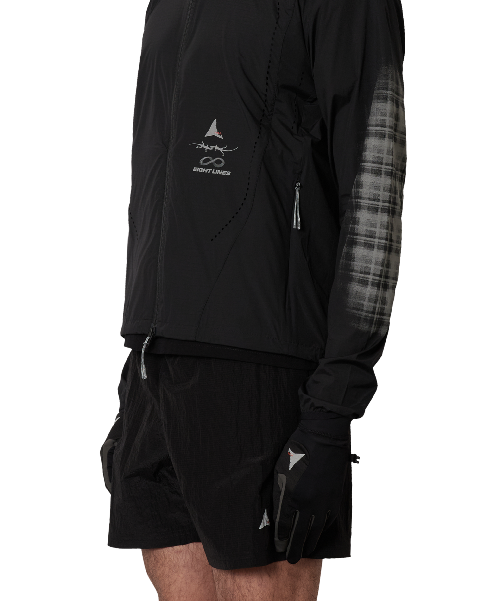 ROA ROA X Eightlines Hue Packable Wind Jacket J353084-S-Black 6