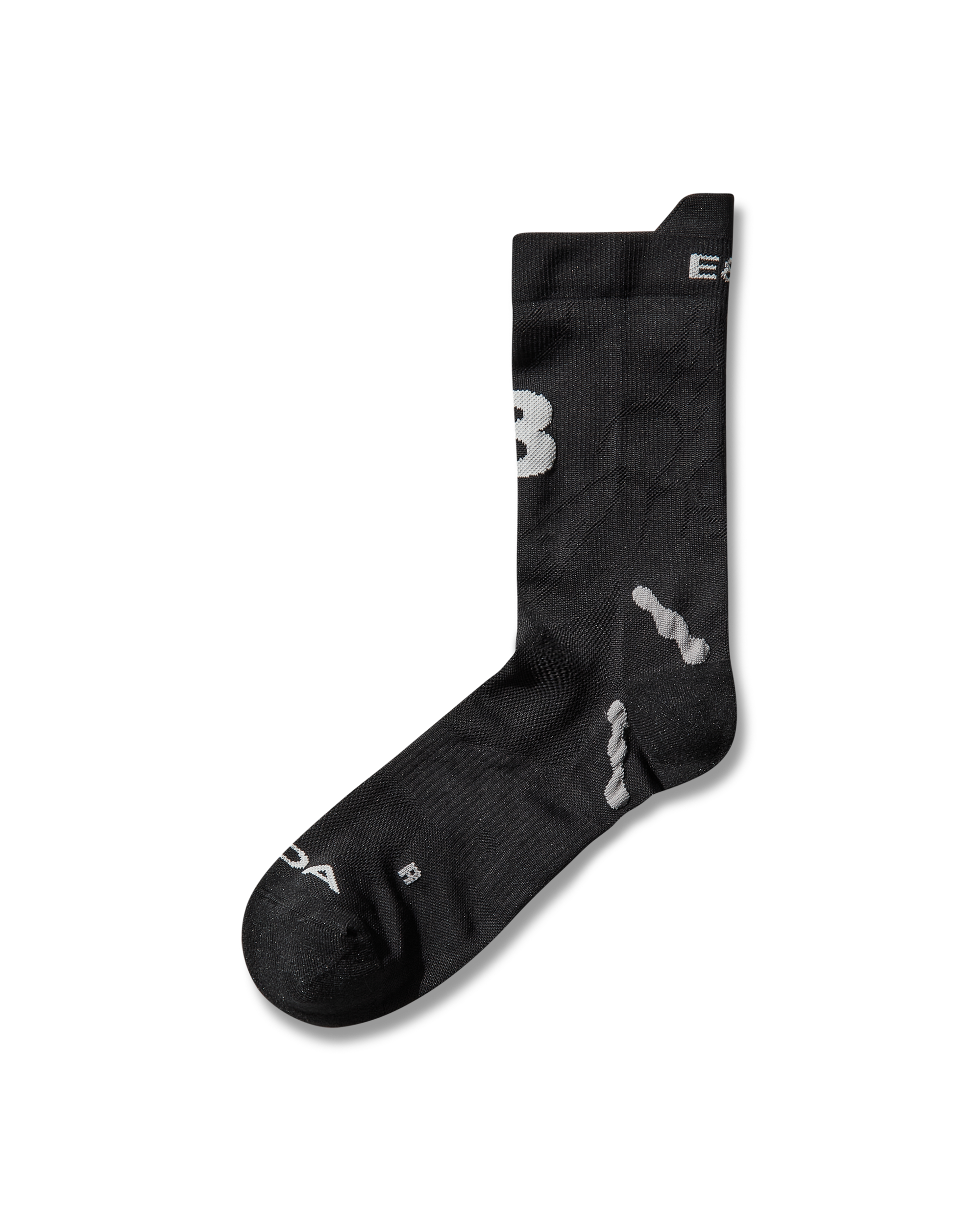 ROA ROA X Eightlines Ryli Q-skin Socks J353085-35-38-Black 2