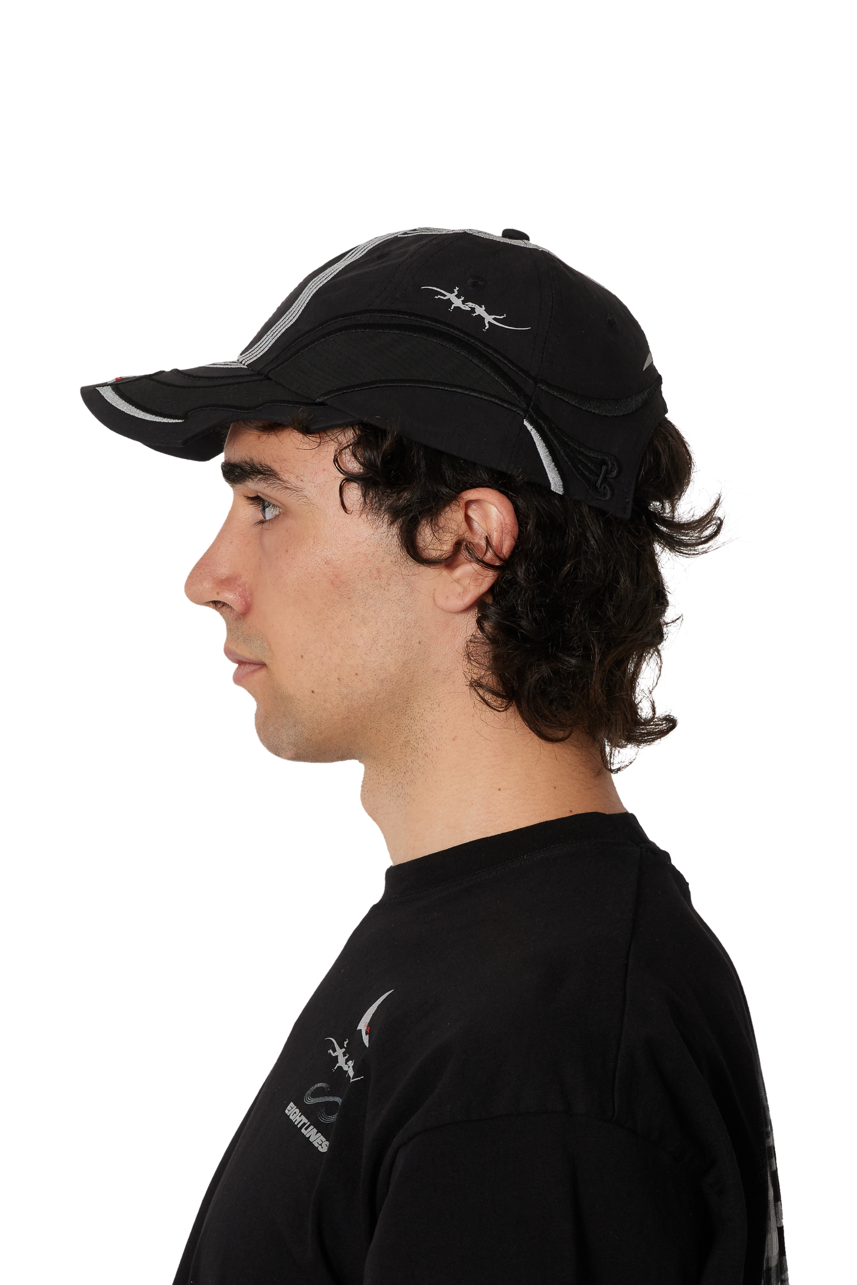 ROA ROA X Eightlines Pursuit 6 Panel Cap J353086-ONE SIZE-Black 10