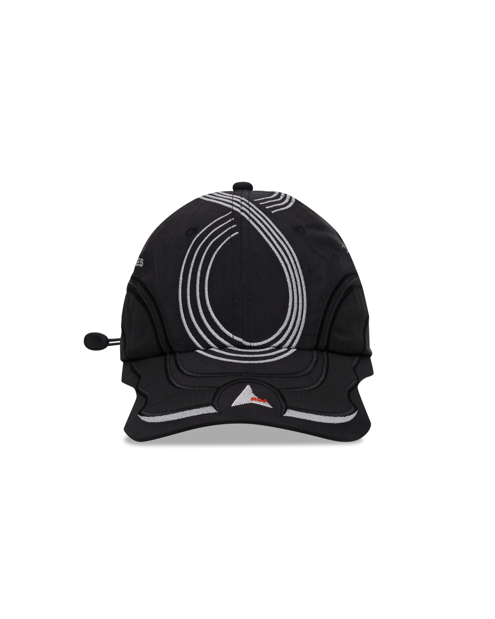 ROA ROA X Eightlines Pursuit 6 Panel Cap J353086-ONE SIZE-Black 2