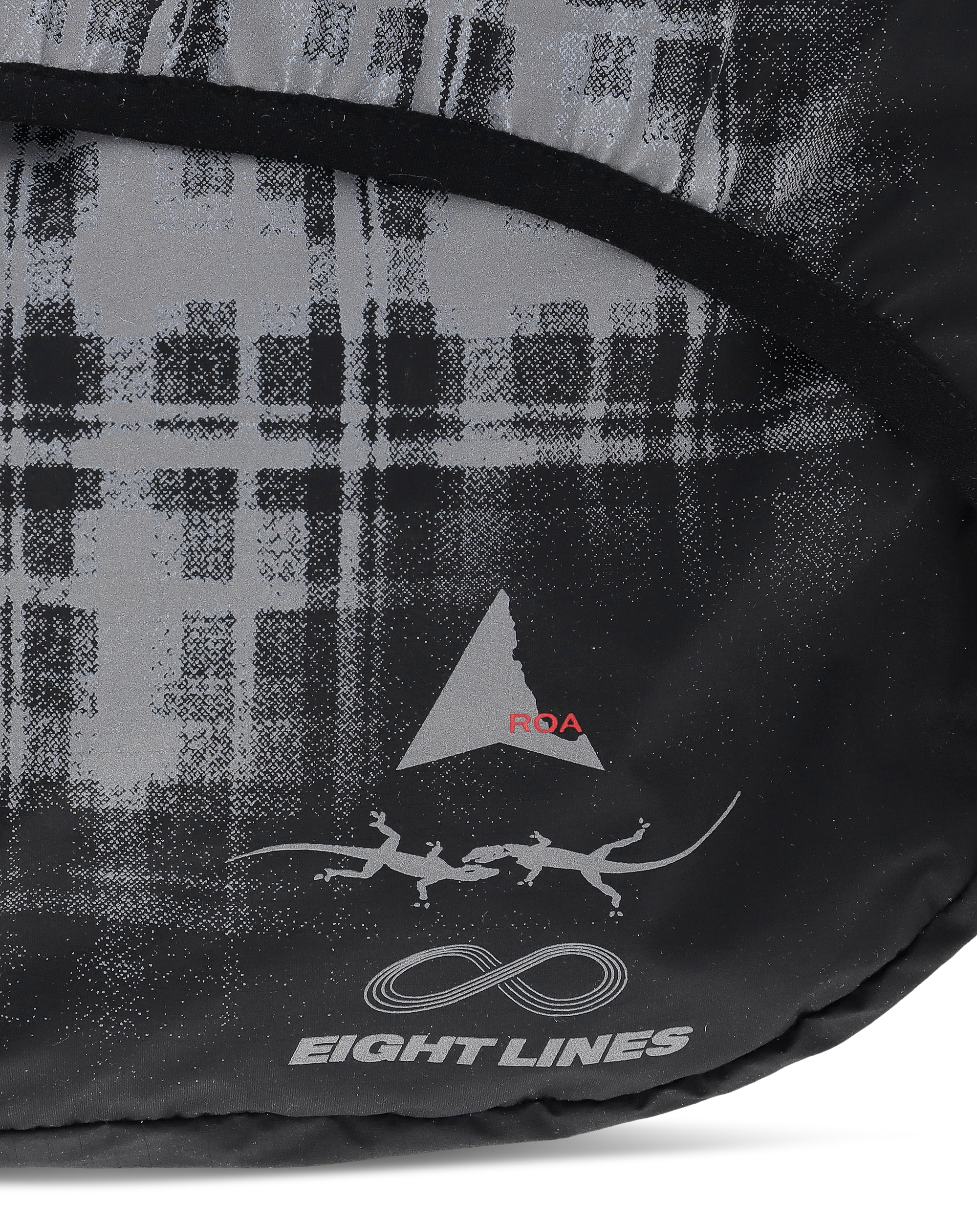 ROA ROA X Eightlines Laki Packable Knot Bag J353087-ONE SIZE-Black 6