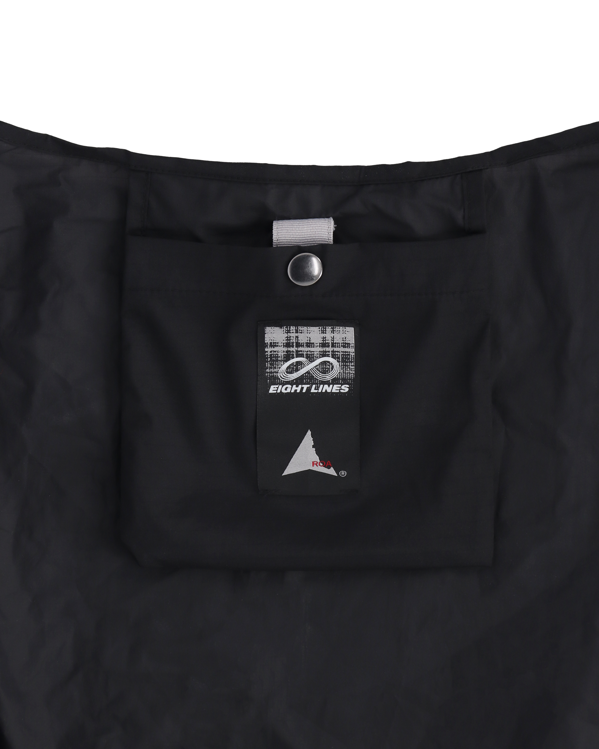 ROA ROA X Eightlines Laki Packable Knot Bag J353087-ONE SIZE-Black 7