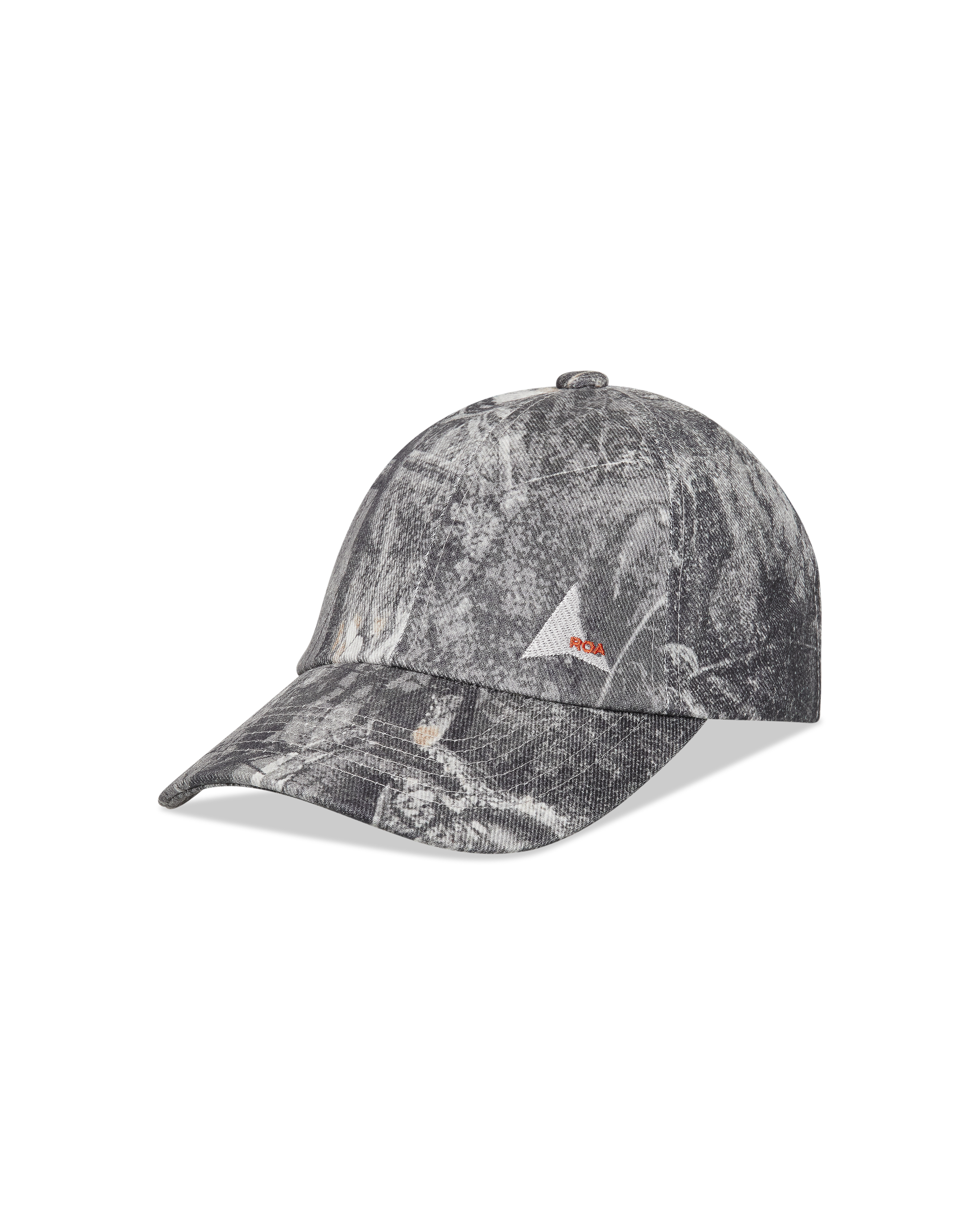 ROA ROA X Wrangler Denim 6 Panel Cap J355103-ONE SIZE-Grey front