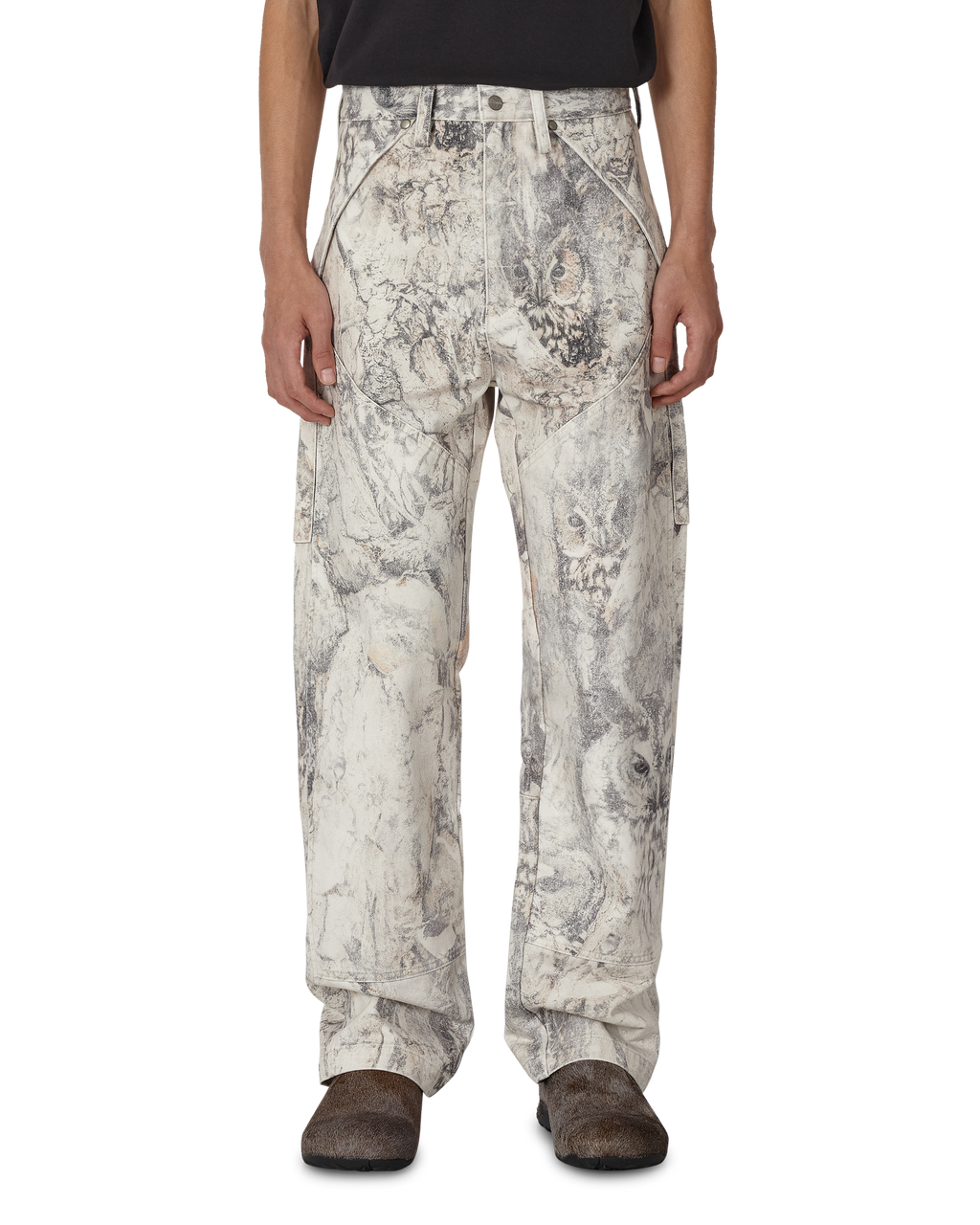 ROA ROA x Wrangler Denim Cargo J355097-S-Grey front